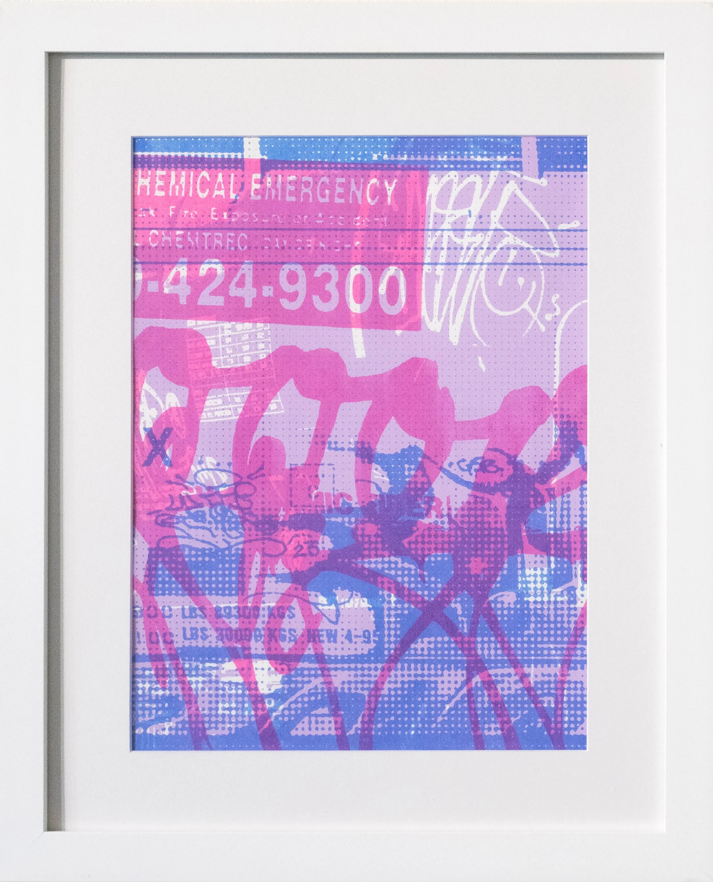 Violette, 2025 | Silkscreen print, 19 x 15 in.