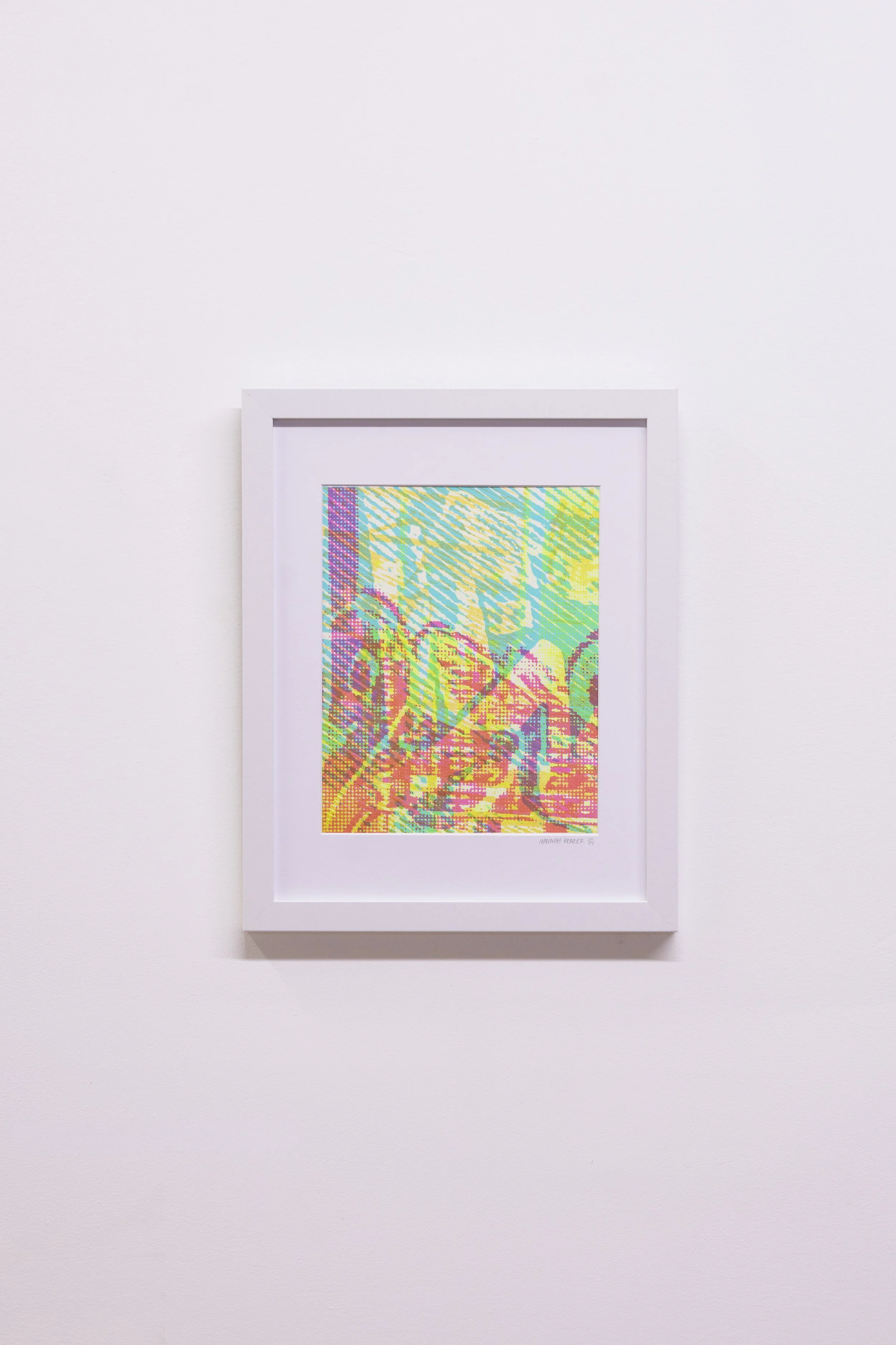Glitter/Grit, 2025 | Silkscreen print, 10 x 8 in.