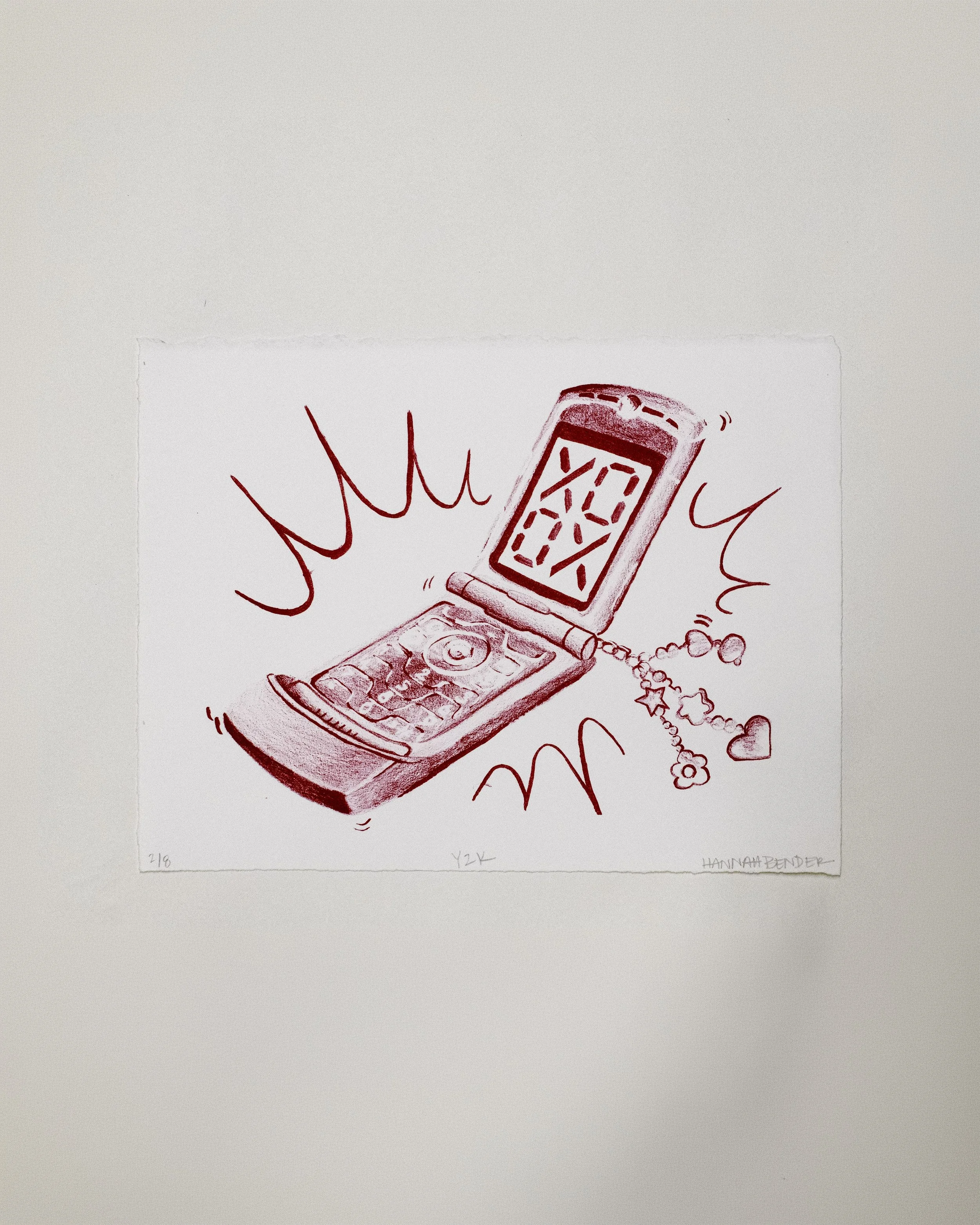 Y2K, 2023 | Lithograph, 14 x 11 in.