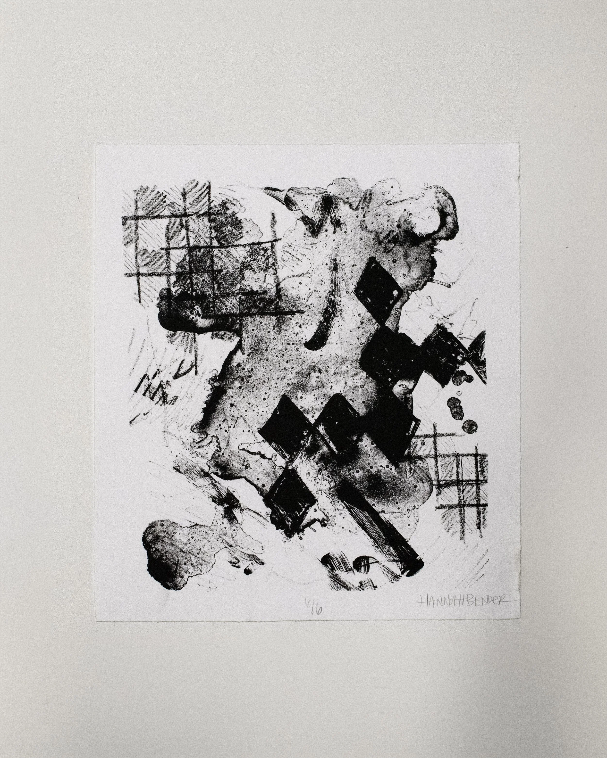 Untitled, 2024 | Lithograph, 13 x 10 in.