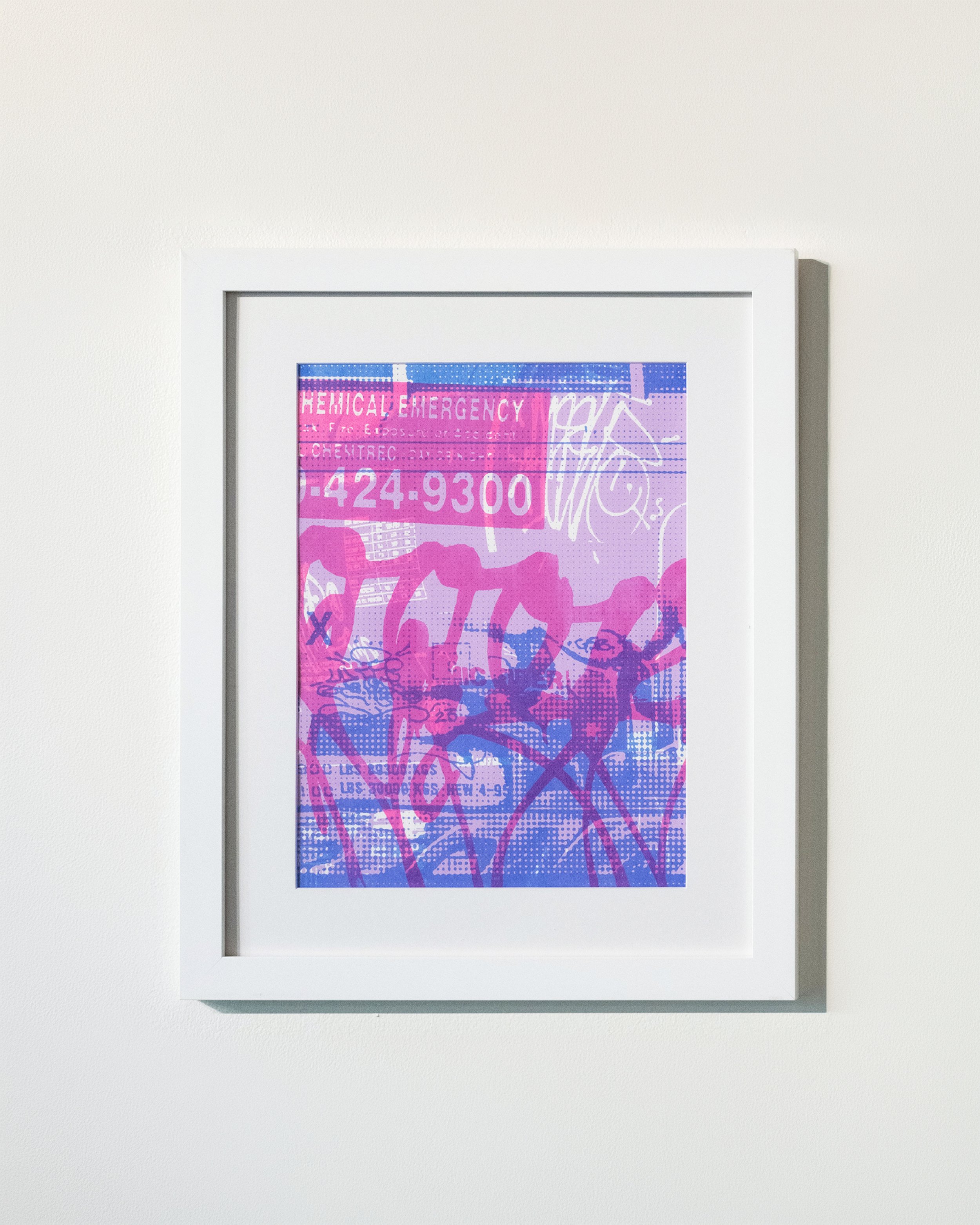Violette, 2025 | Silkscreen print, 19 x 15 in.