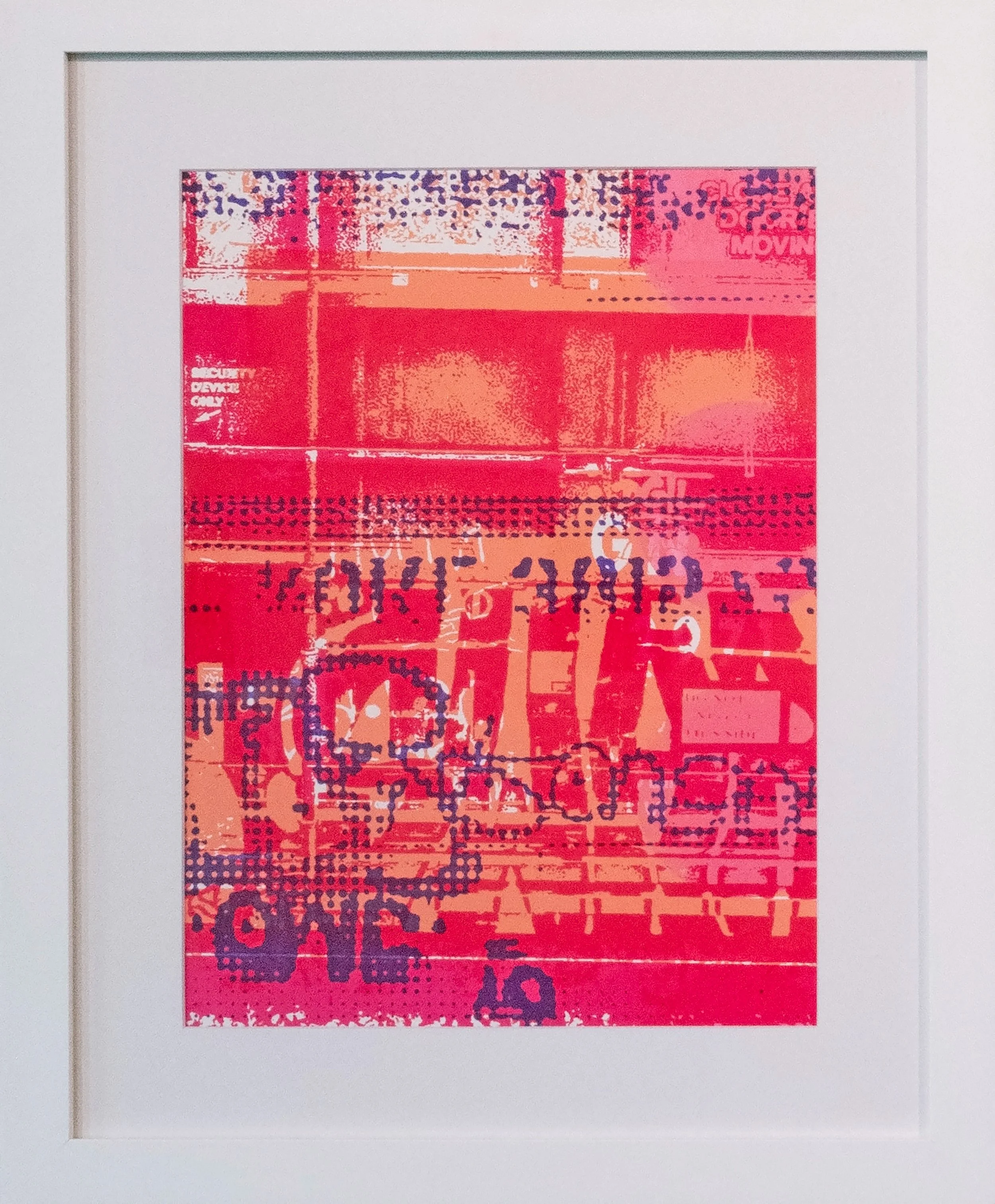 Rosette, 2025 | Silkscreen print, 19 x 15 in.