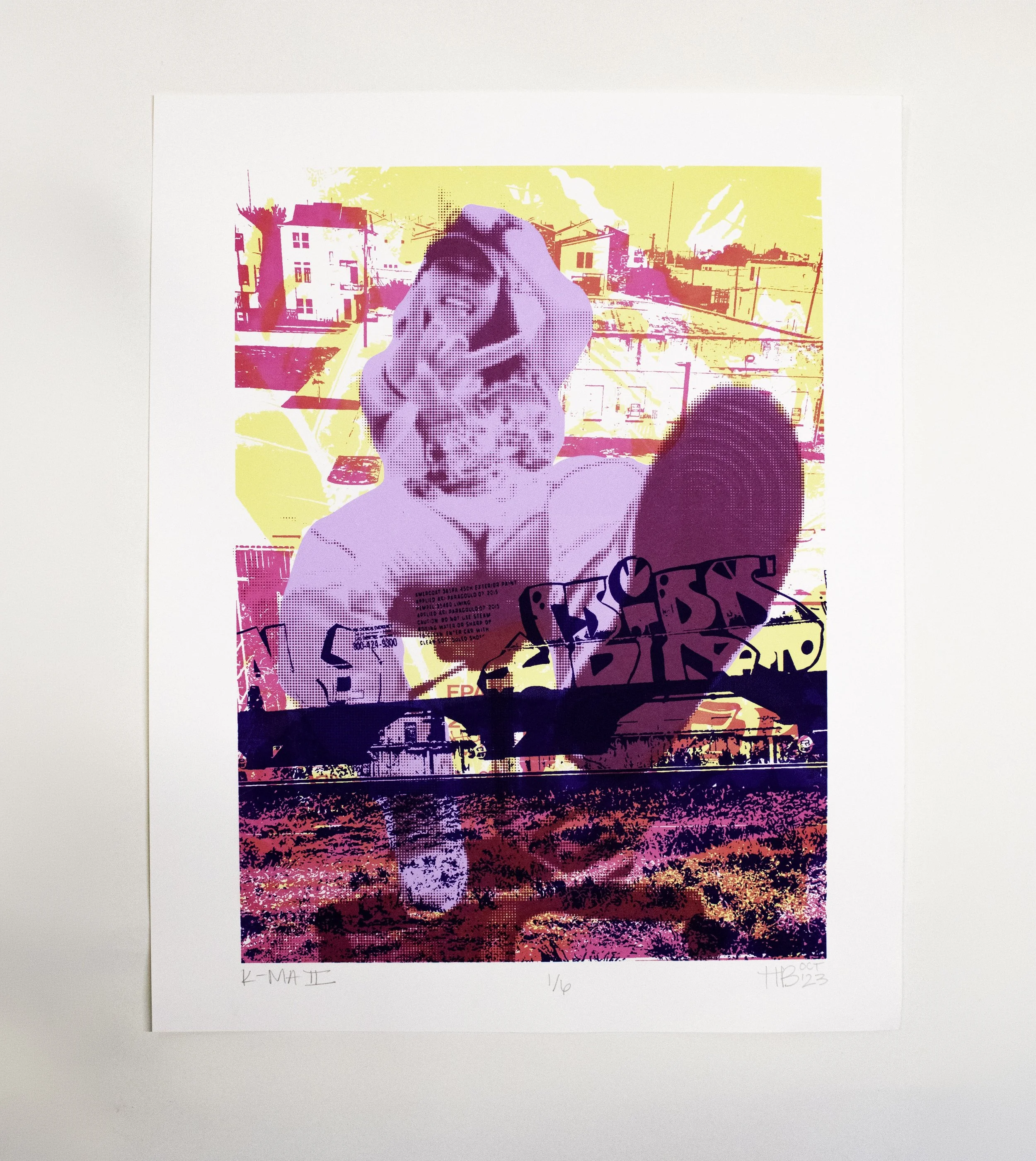 K-Ma II, 2024 | Silksrceen print, 19 x 15 in.