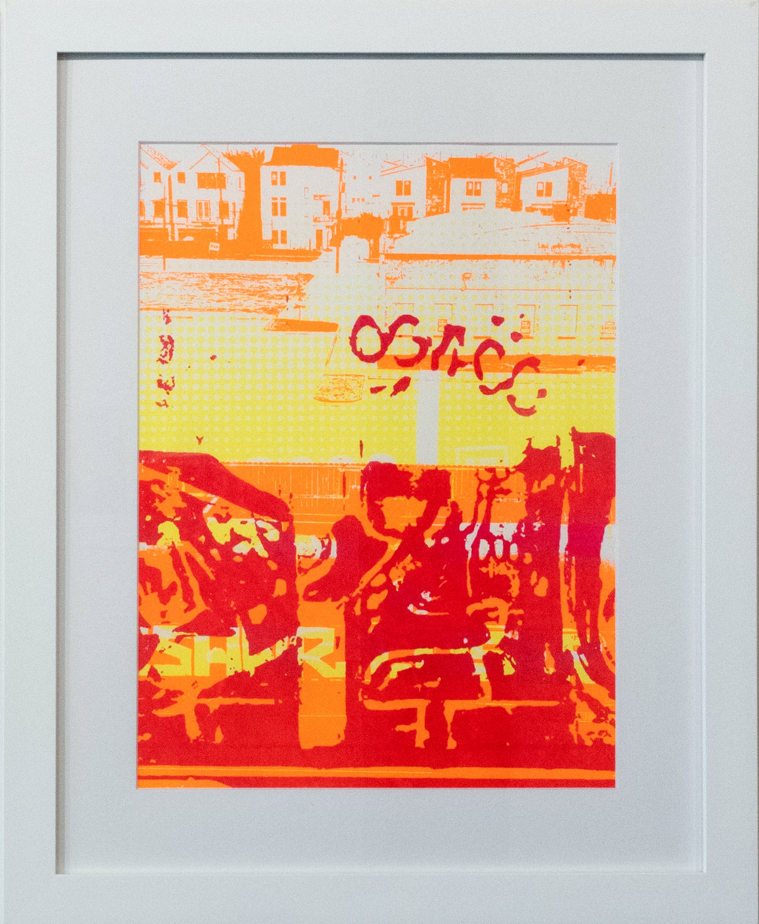 Orangette, 2025 | Silkscreen print, 19 x 15 in.