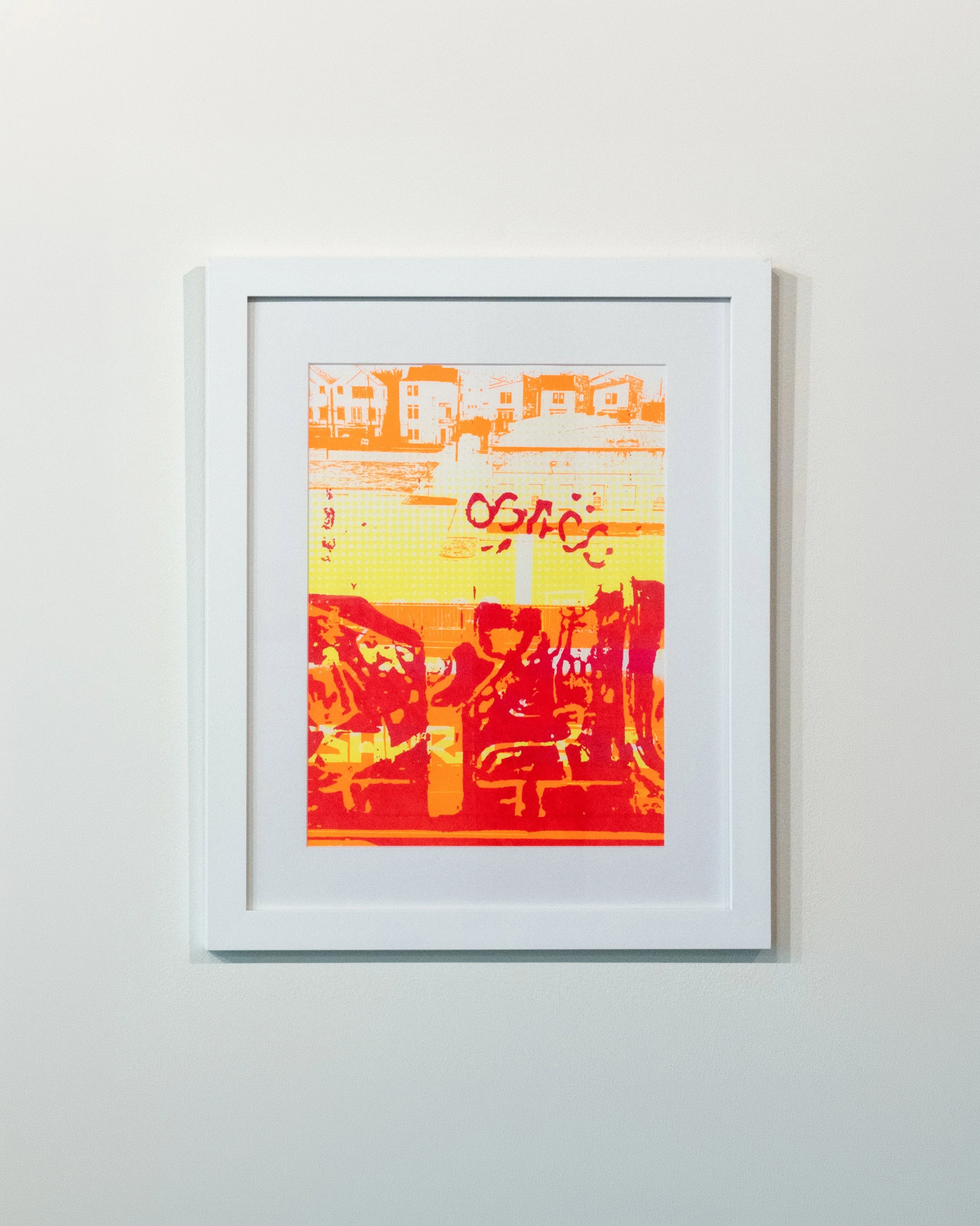Orangette, 2025 | Silkscreen print, 19 x 15 in.