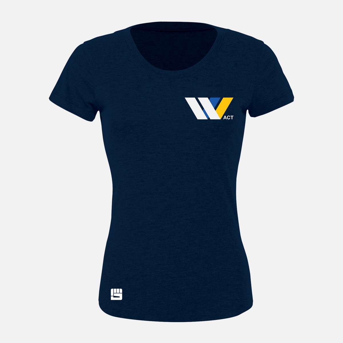 Women's Athletic Tee - Navy