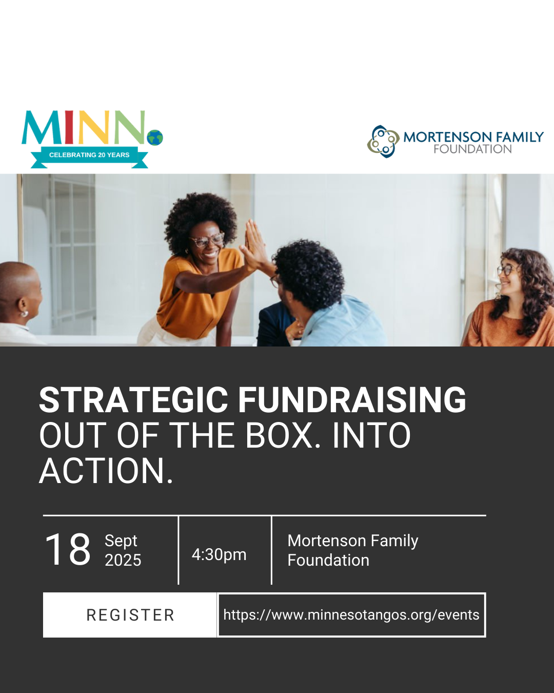Strategic Fundraising: Out of the Box. Into Action.