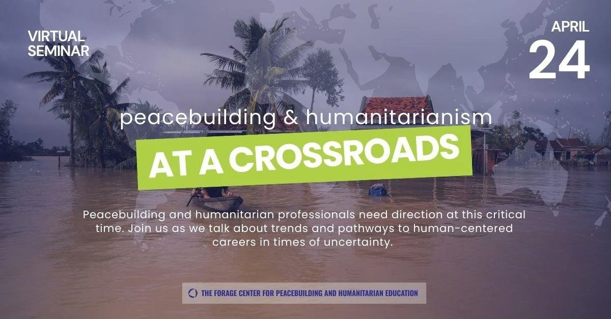 Peacebuilding &amp; Humanitarianism at a Crossroads