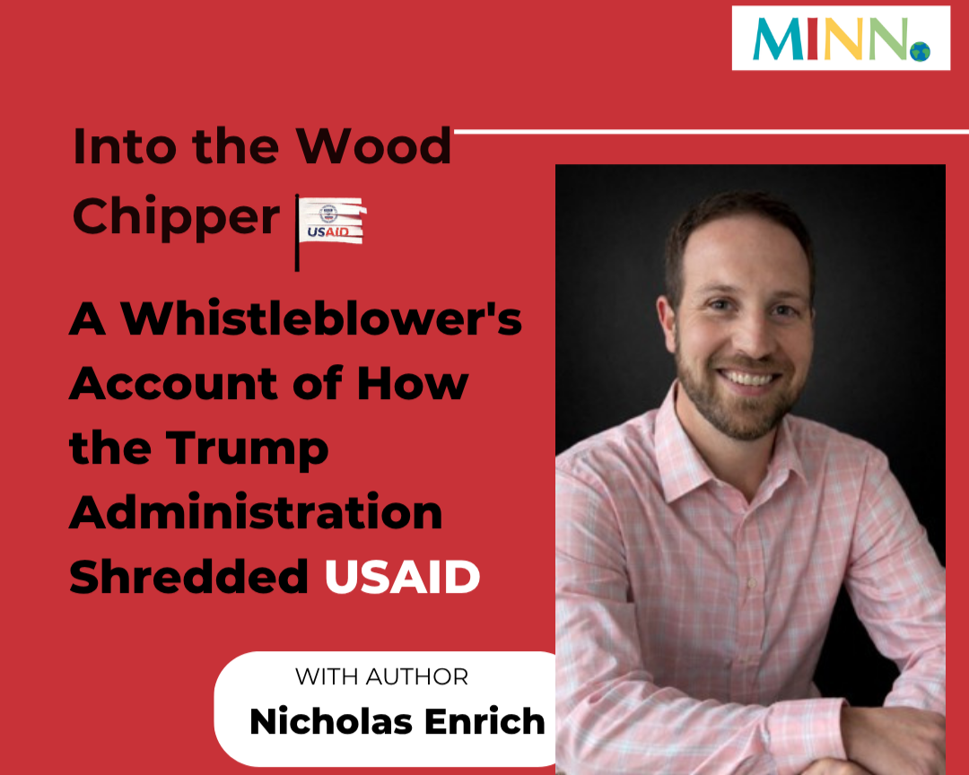Discussion with Nicholas Enrich, author of Into the Wood Chipper