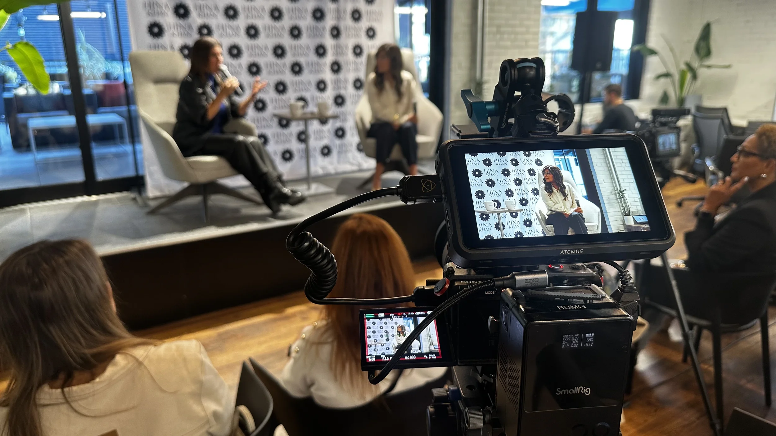 Behind the Scenes: Live Podcast Production with Hina Khan