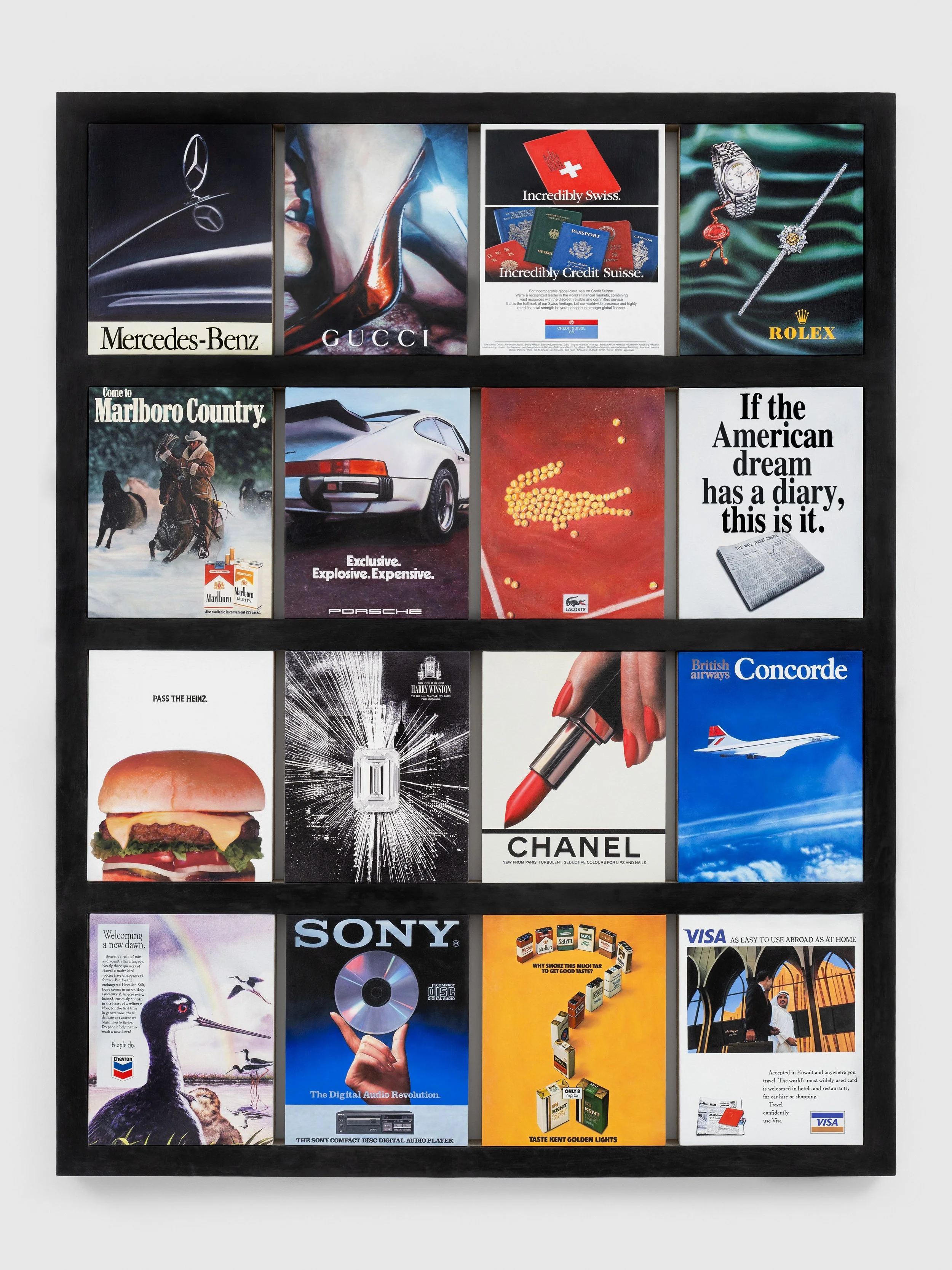 Marius Steiger
Display (A New Dawn), 2025
Oil and acrylic on linen
157 × 122 × 4.5 cm / 61 ¾ × 48 × 1 ¾ in