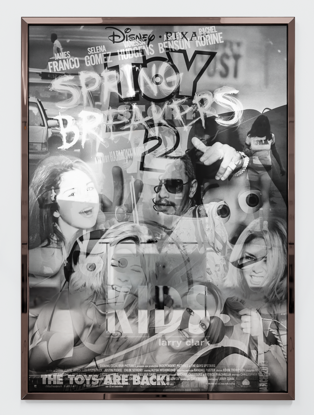 Julian-Jakob Kneer
BASTARD (NEVERLAND, 8), 2025 
uv-print on mirror-aluminum, galvanized mirror-aluminum artist-frame
49 1/4 x 35 3/8 x 1 1/8 in  (125 x 90 x 3 cm)