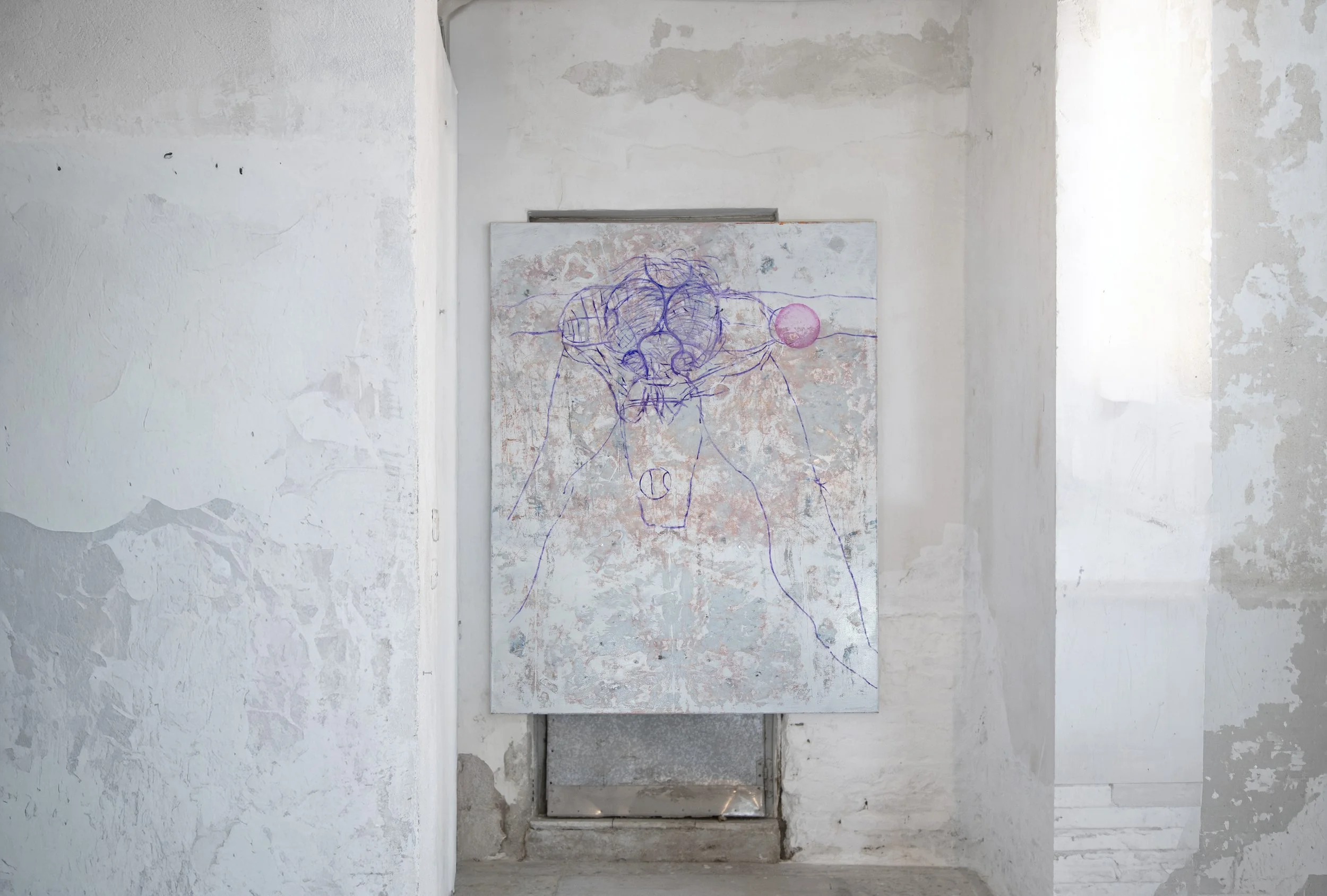 Antonio López
Untitled, 2025
Oil on canvas, metal
170 x 130 cm