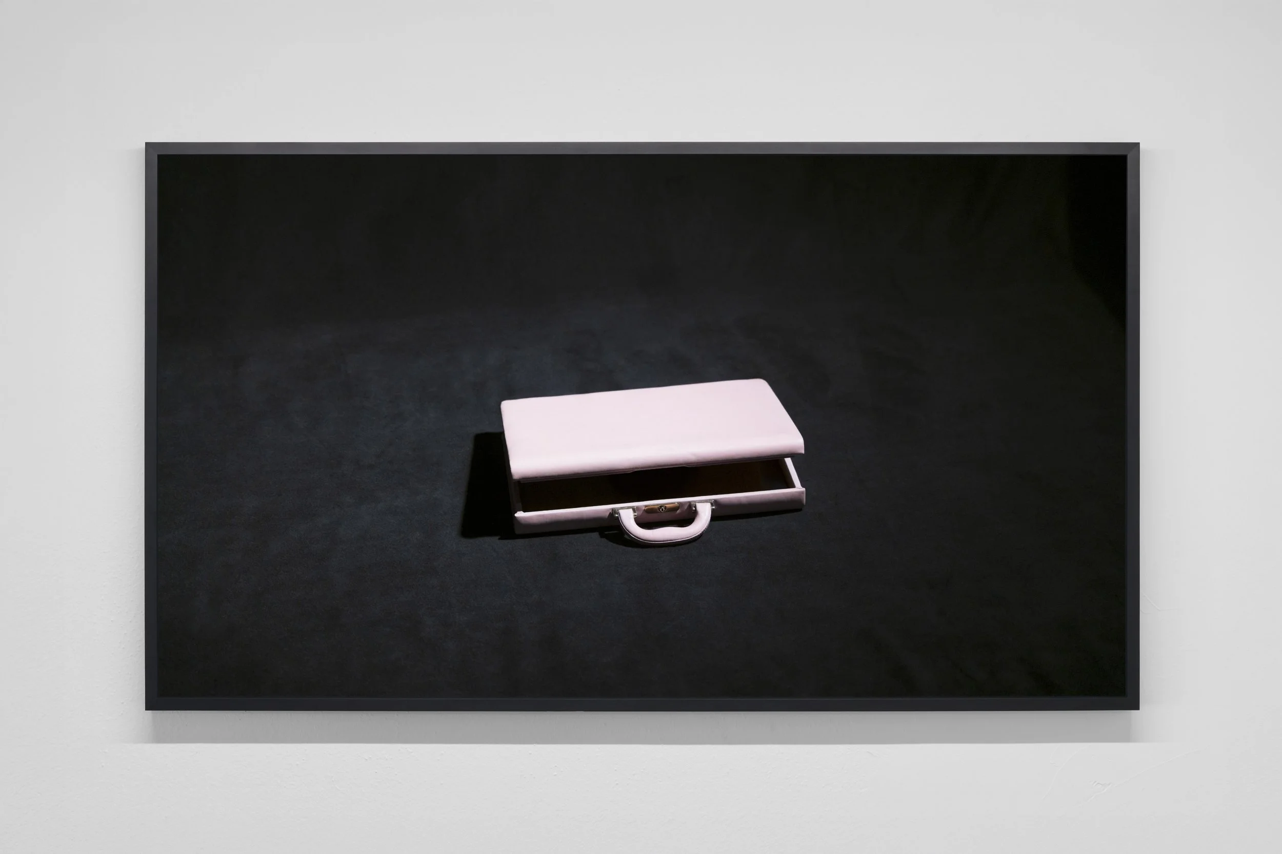 Julian-Jakob Kneer
Briefcase (Still, Pink), 2026
Fine Art Print on Canson Baryta Photographique II, mounted and framed
113 x 200 x 6 cm
Unique