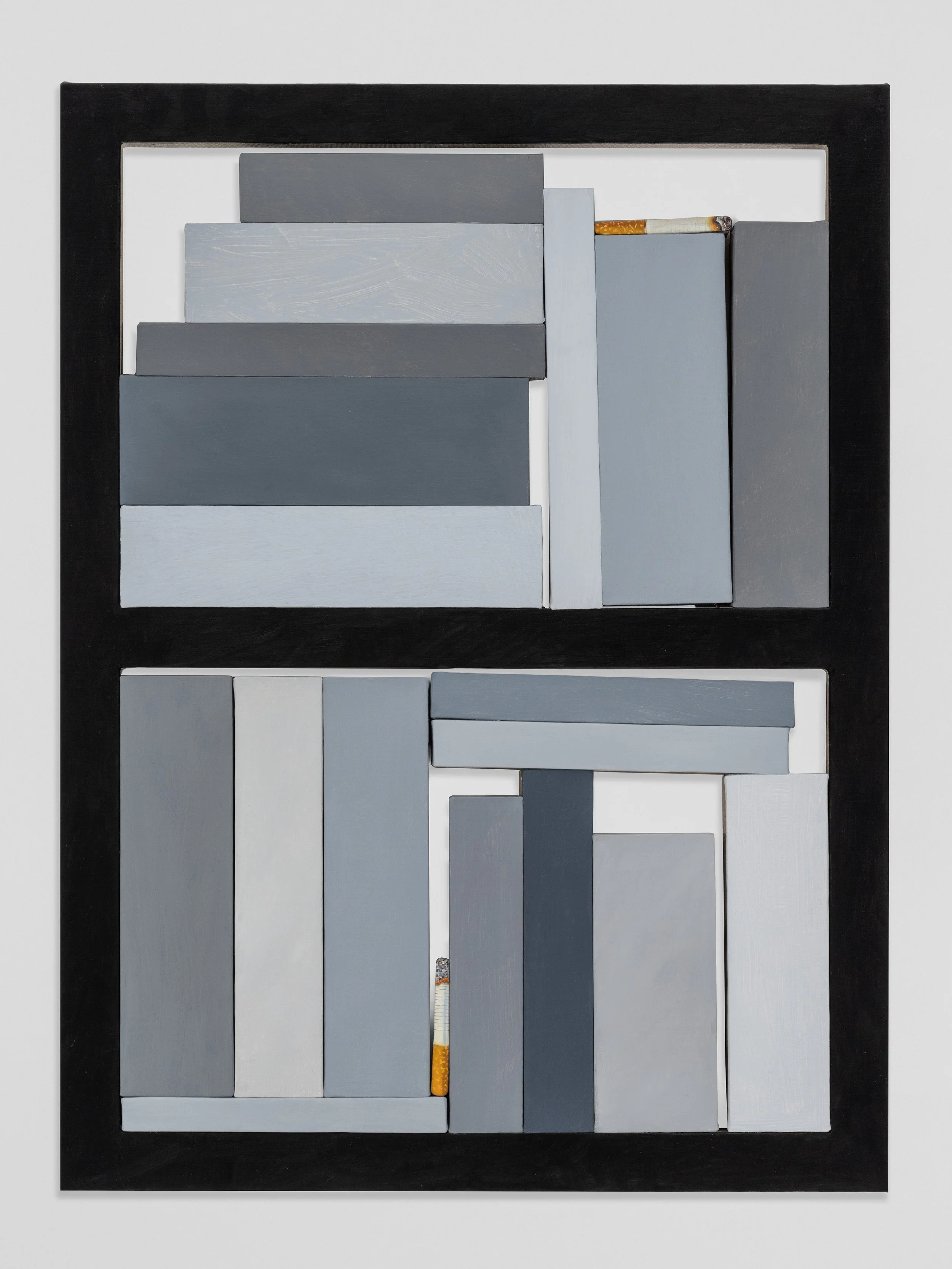 Marius Steiger
Case (Playtime), 2025
Oil and acrylic on linen
80 × 60 × 4.5 cm