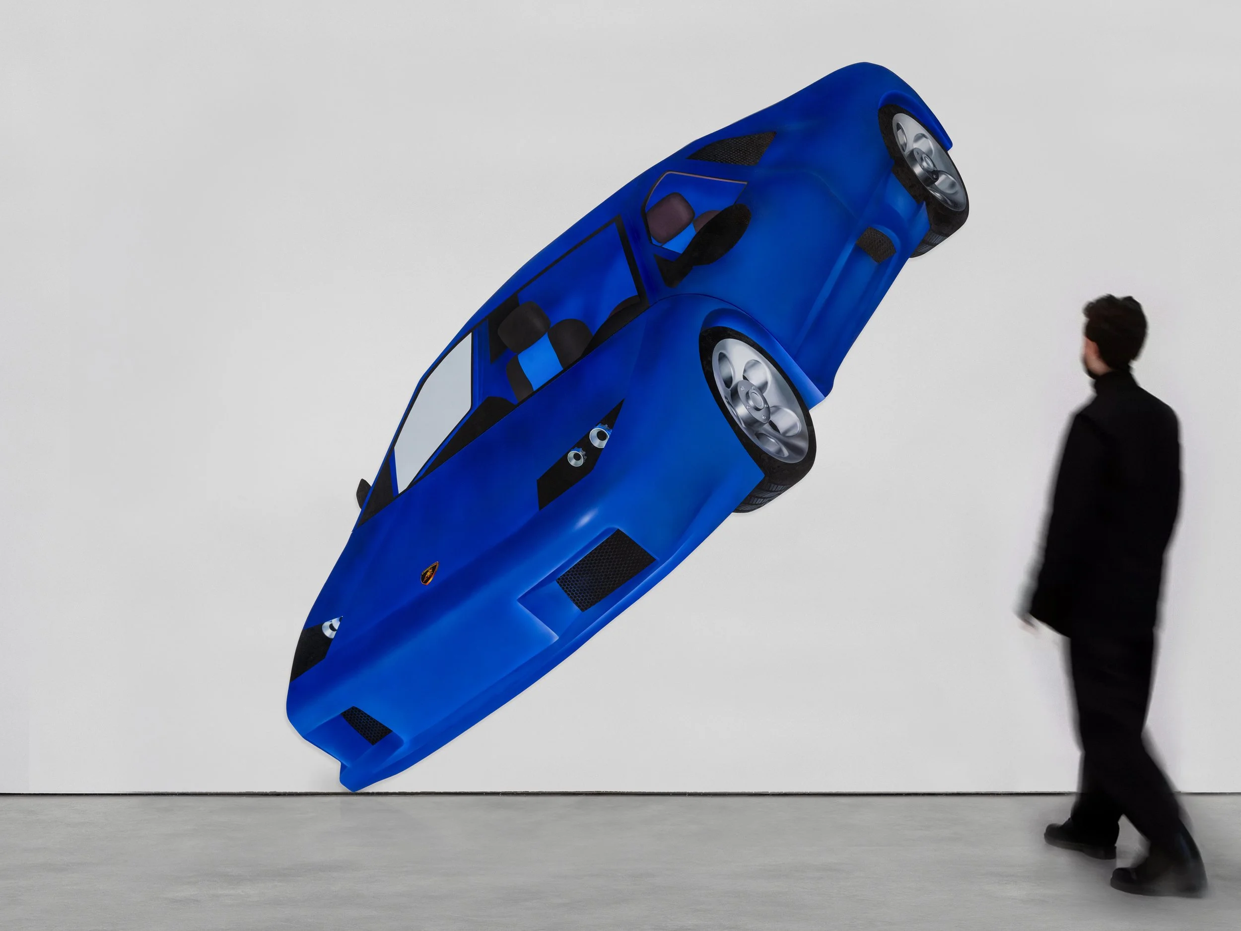 Marius Steiger
Car (Wedge), 2025
Oil and acrylic on linen
255 × 246 × 4.5 cm