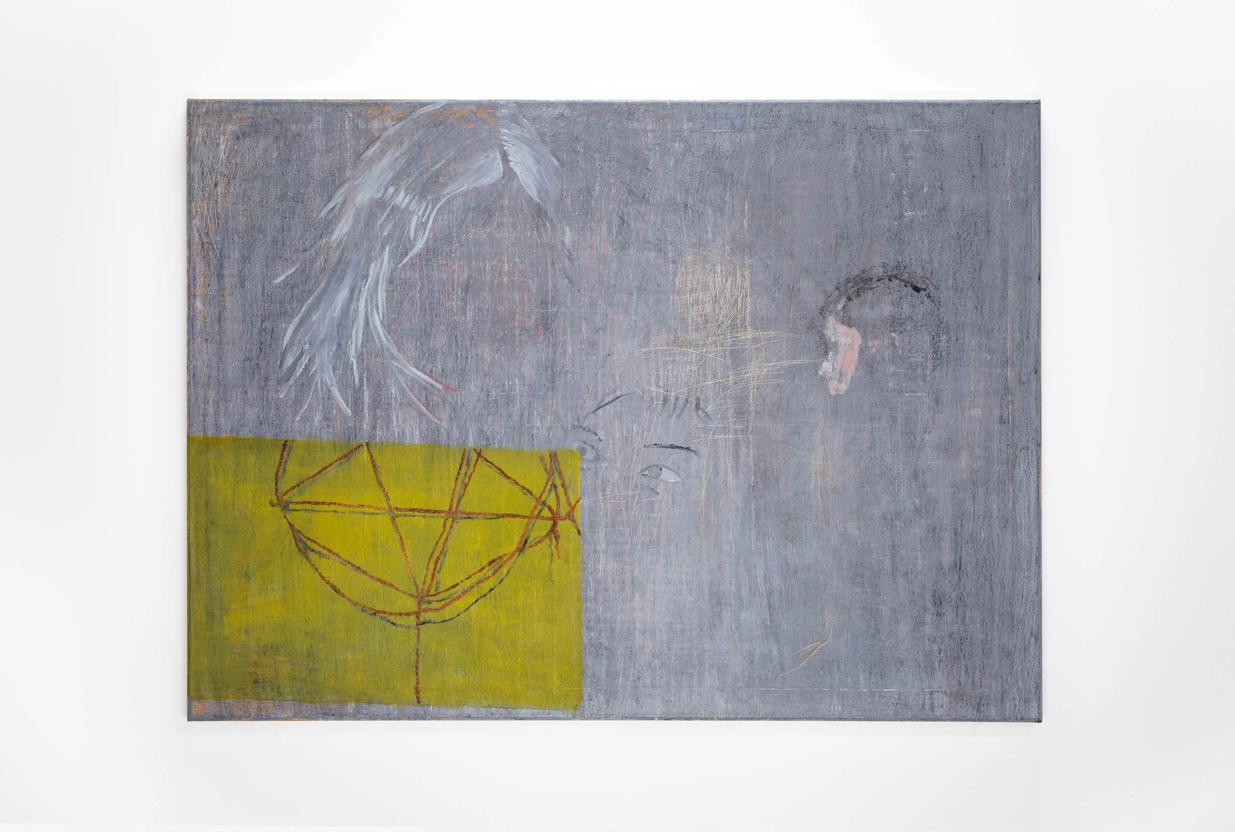 Antonio López
Royer, 2025
Oil on canvas, metal
170 x 130 cm