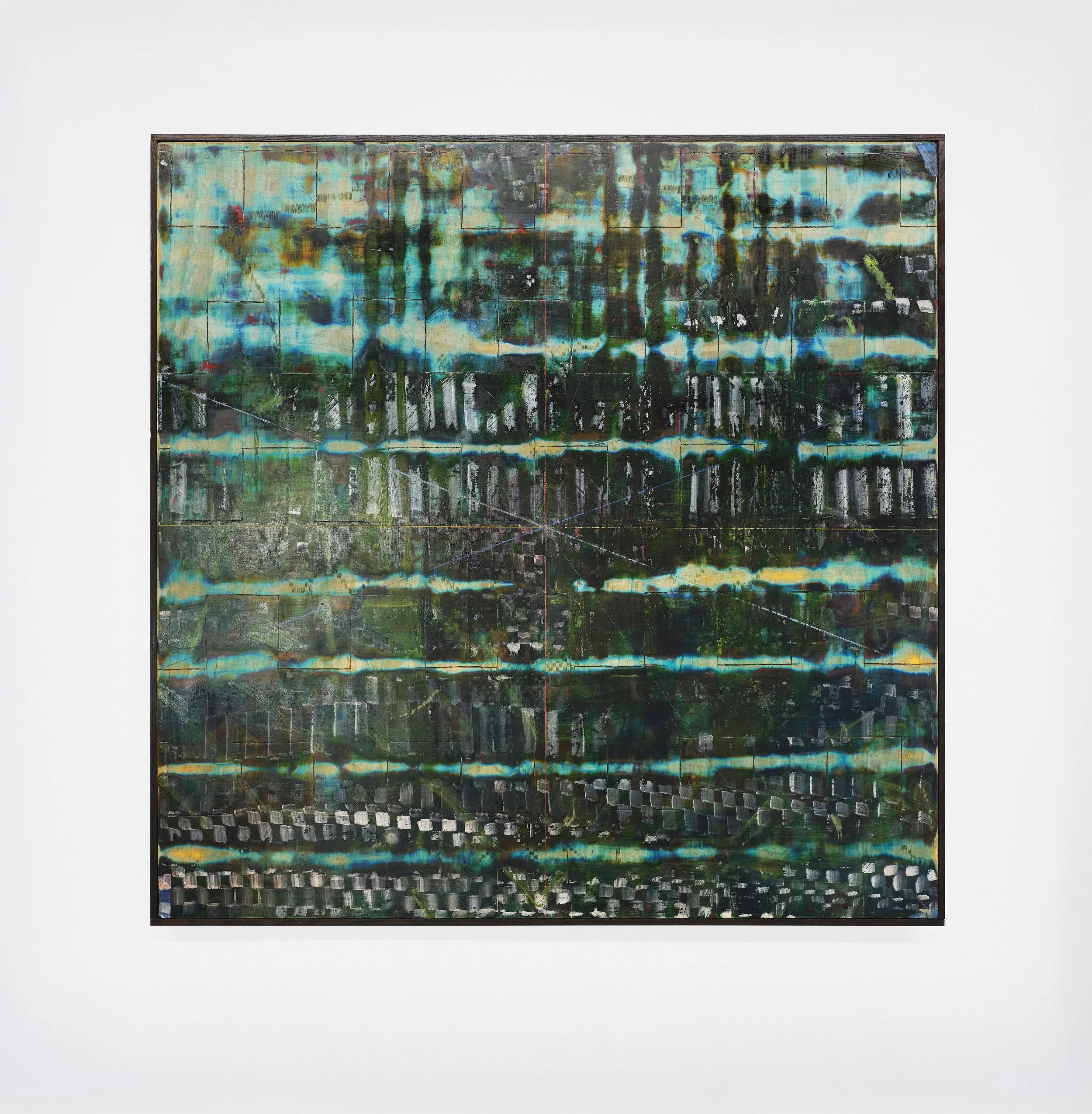 Johnathan Wilborn
Jumanji, 2026
Mixed media on wood
121.92 x 121.92 cm