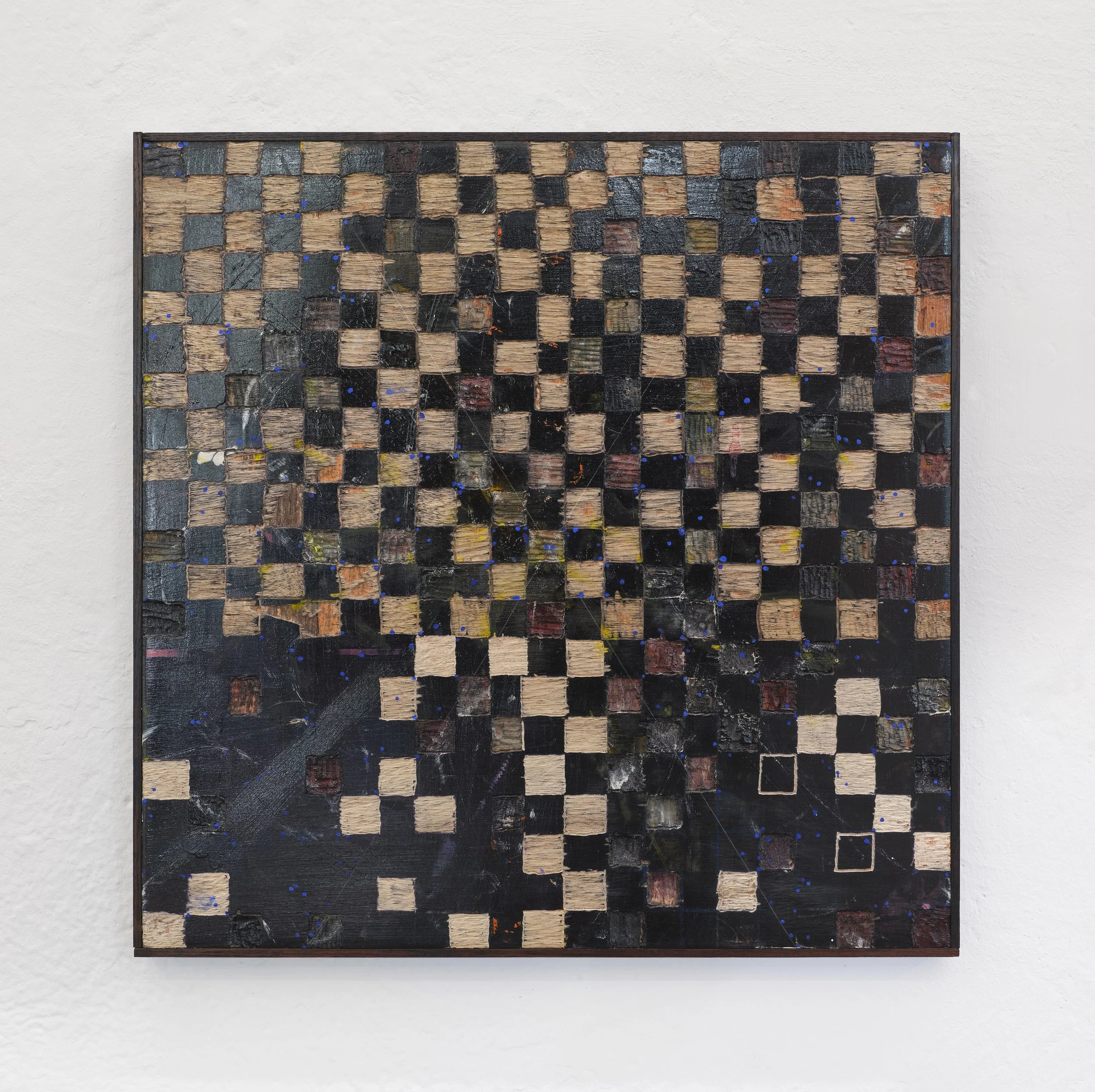 Johnathan Wilborn
Vision Board, 2025 - 2026
Mixed media on wood
50.8 x 50.8 cm