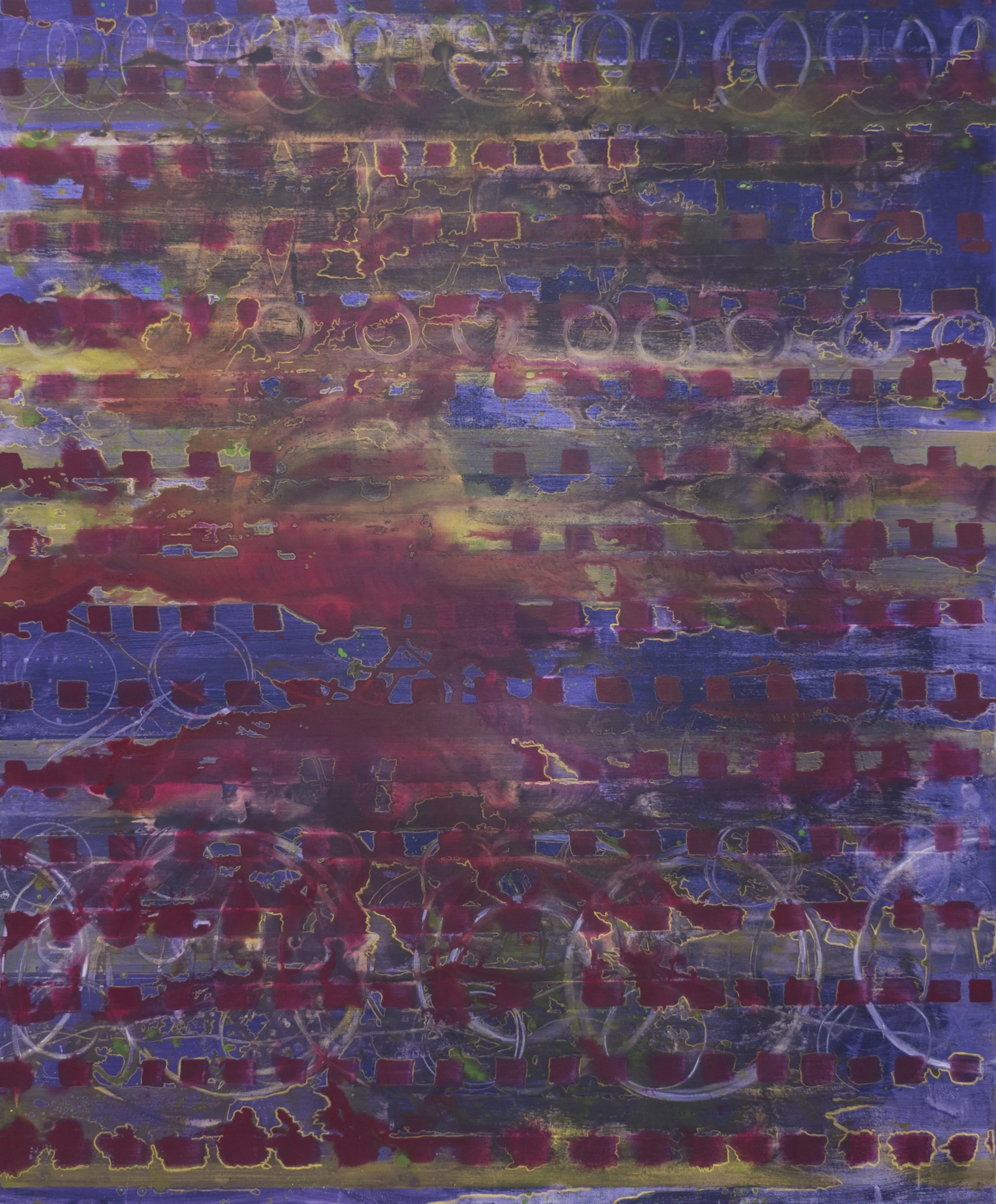 Rebekka Steiger
rondeau, 2020
Gouache, oil, tempera, oil pastel and pencil
canvas
240 x 200 cm