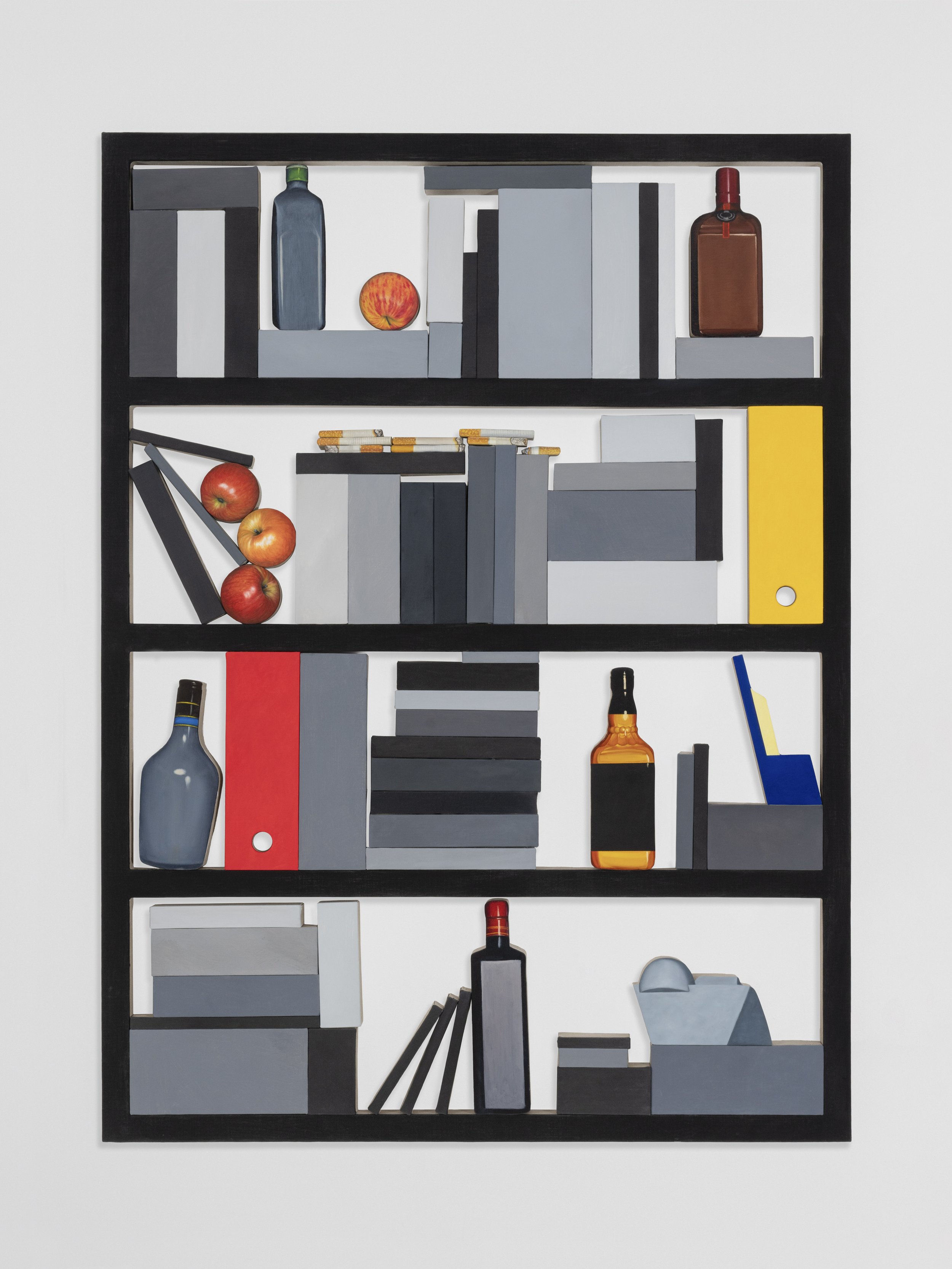 Marius Steiger
Case (Monsieur Hulot), 2025
Oil and acrylic on linen
155 × 115 × 4.5 cm
