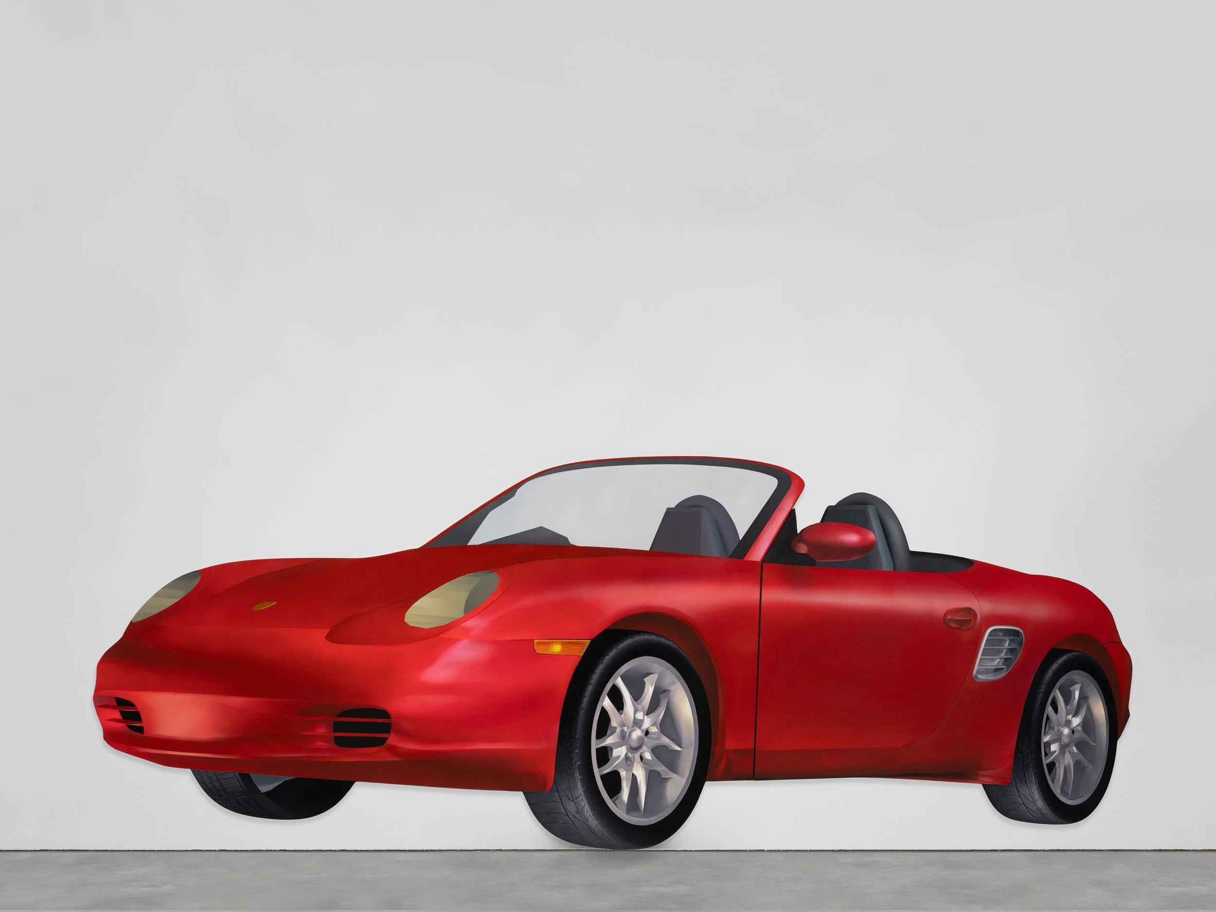 Marius Steiger
Car (Advancement), 2025 
Oil and acrylic on linen
115 × 300 × 4.5 cm