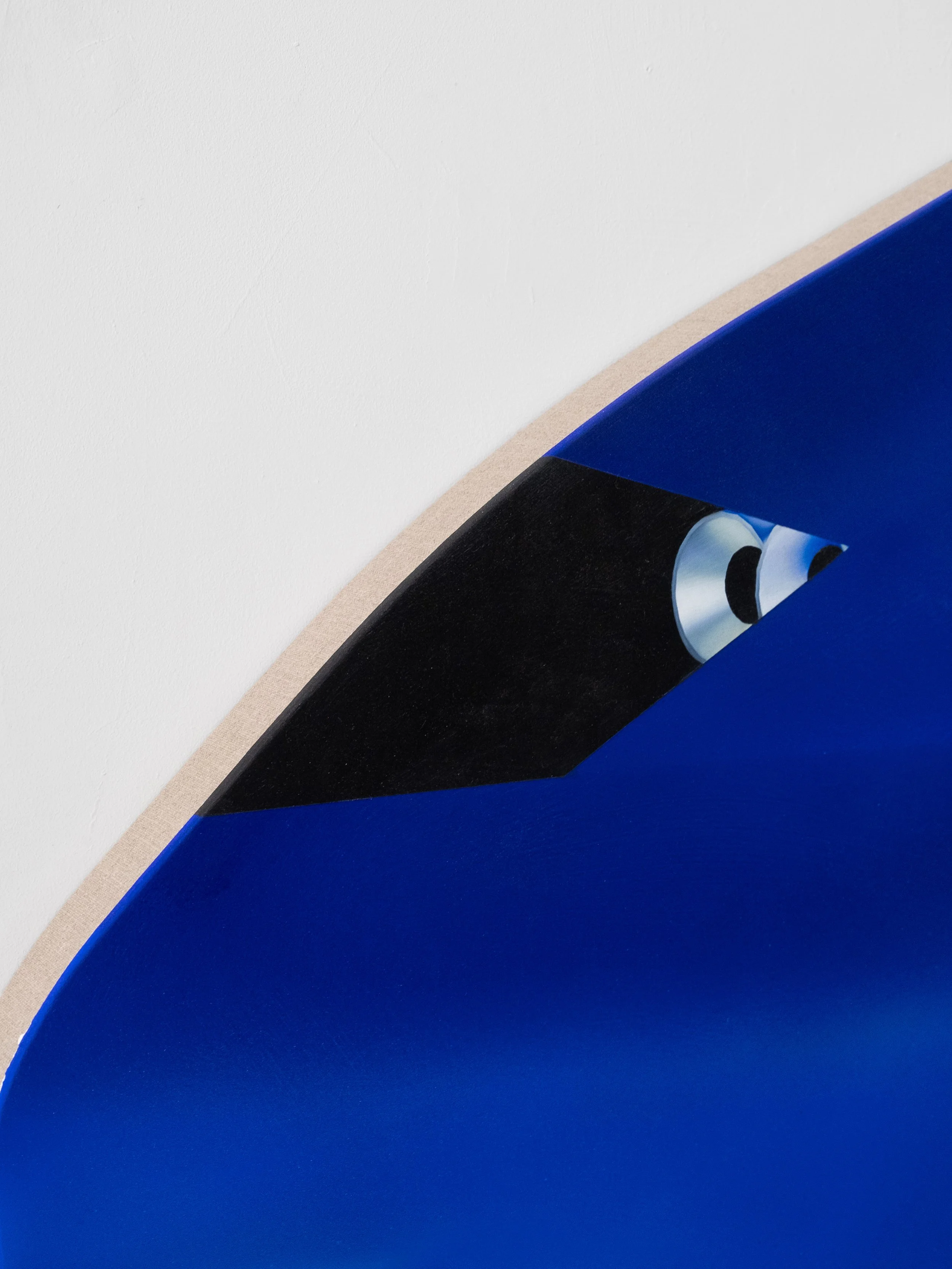 Marius Steiger
Car (Wedge), 2025
Oil and acrylic on linen
255 × 246 × 4.5 cm
Detail