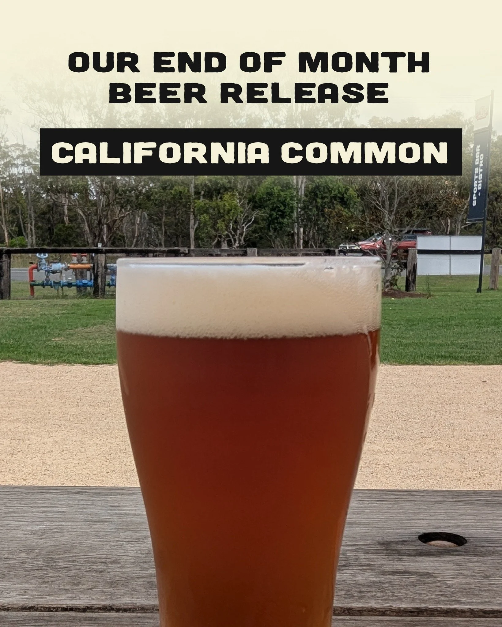 California Common our end of month beer release 🍻 Swipe to learn all about it ➡️

Try it this weekend and get $7 Schooners 👏👏

T&amp;C's apply, special available 20th to the 22nd February.