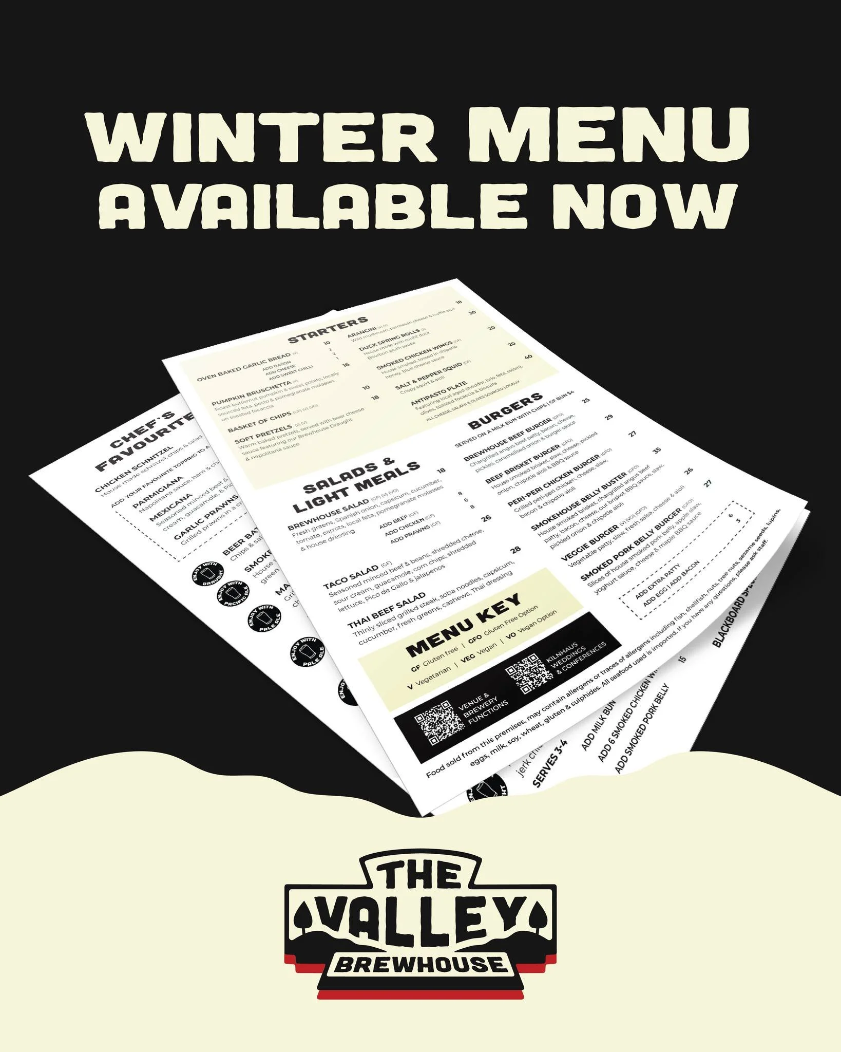 Our NEW menu has landed 🍽️🔥

Fresh Autumn/Winter flavours + all your pub favourites ready to go 🍻

👀 What are you trying first? Let us know in the comments!

👉 Check out the full menu on our website &amp; start planning your next visit