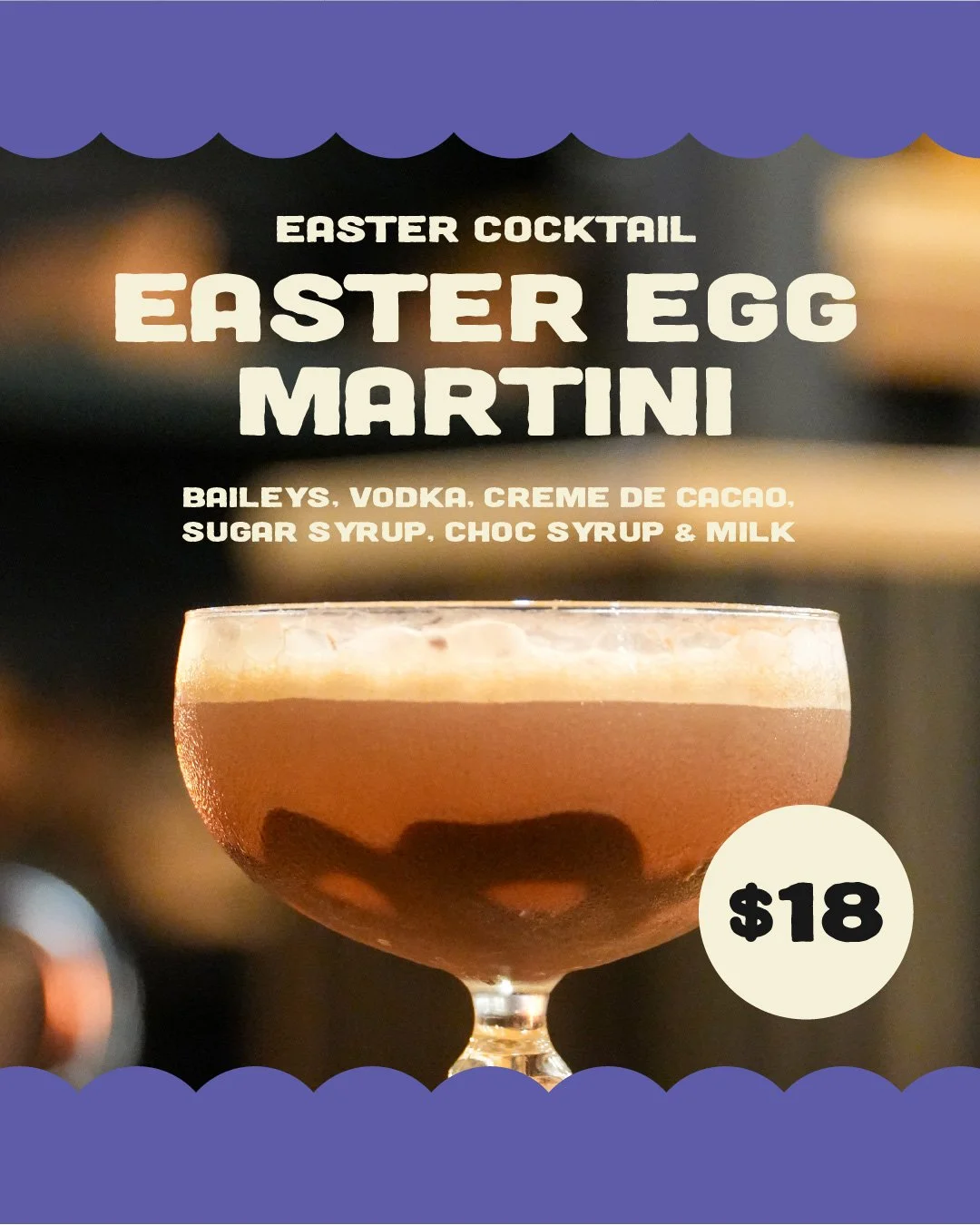 The Easter Bunny didn&rsquo;t come empty-handed this year&hellip; 🐰🍹

Our Easter cocktail specials have landed &mdash; sweet, refreshing &amp; SO tasty!

Tag your Easter crew &amp; tell us which one you&rsquo;re ordering first 👇