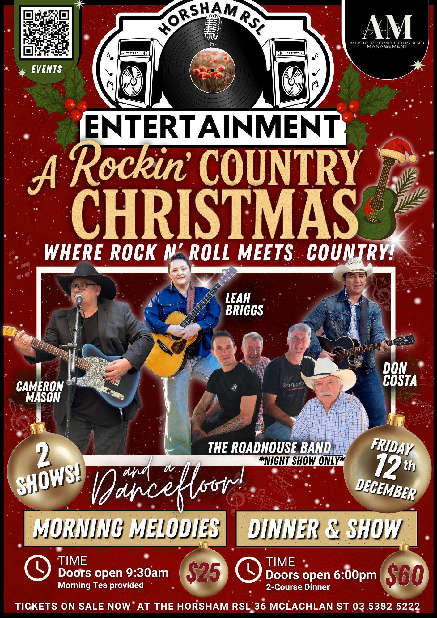 A Rockin' Country Christmas            2 Shows!
