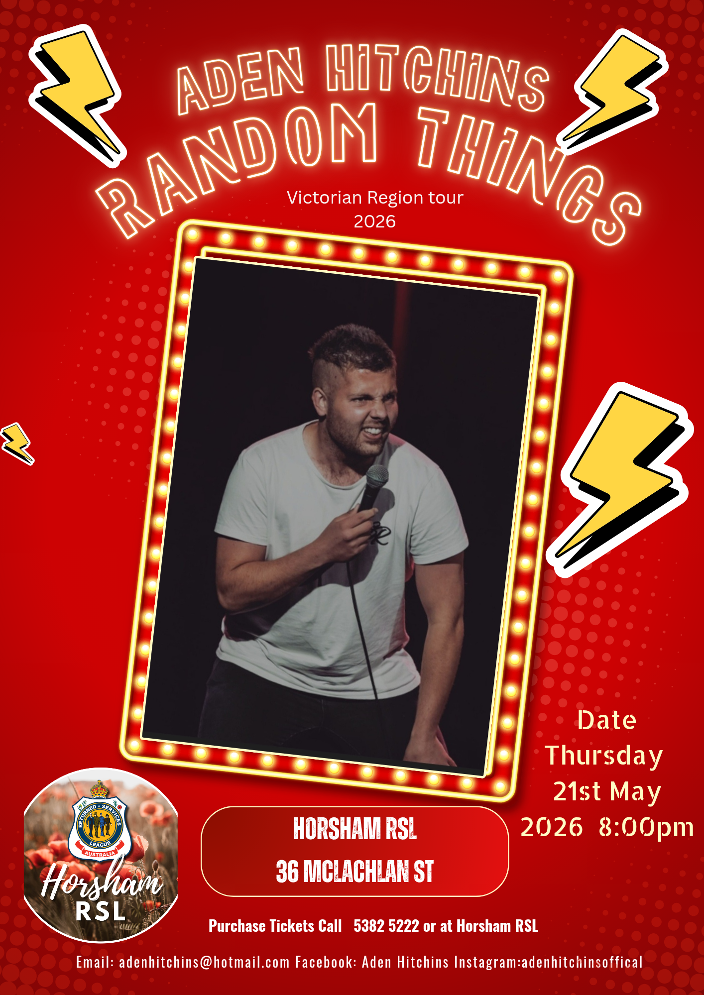 Comedian - Aden Hitchins