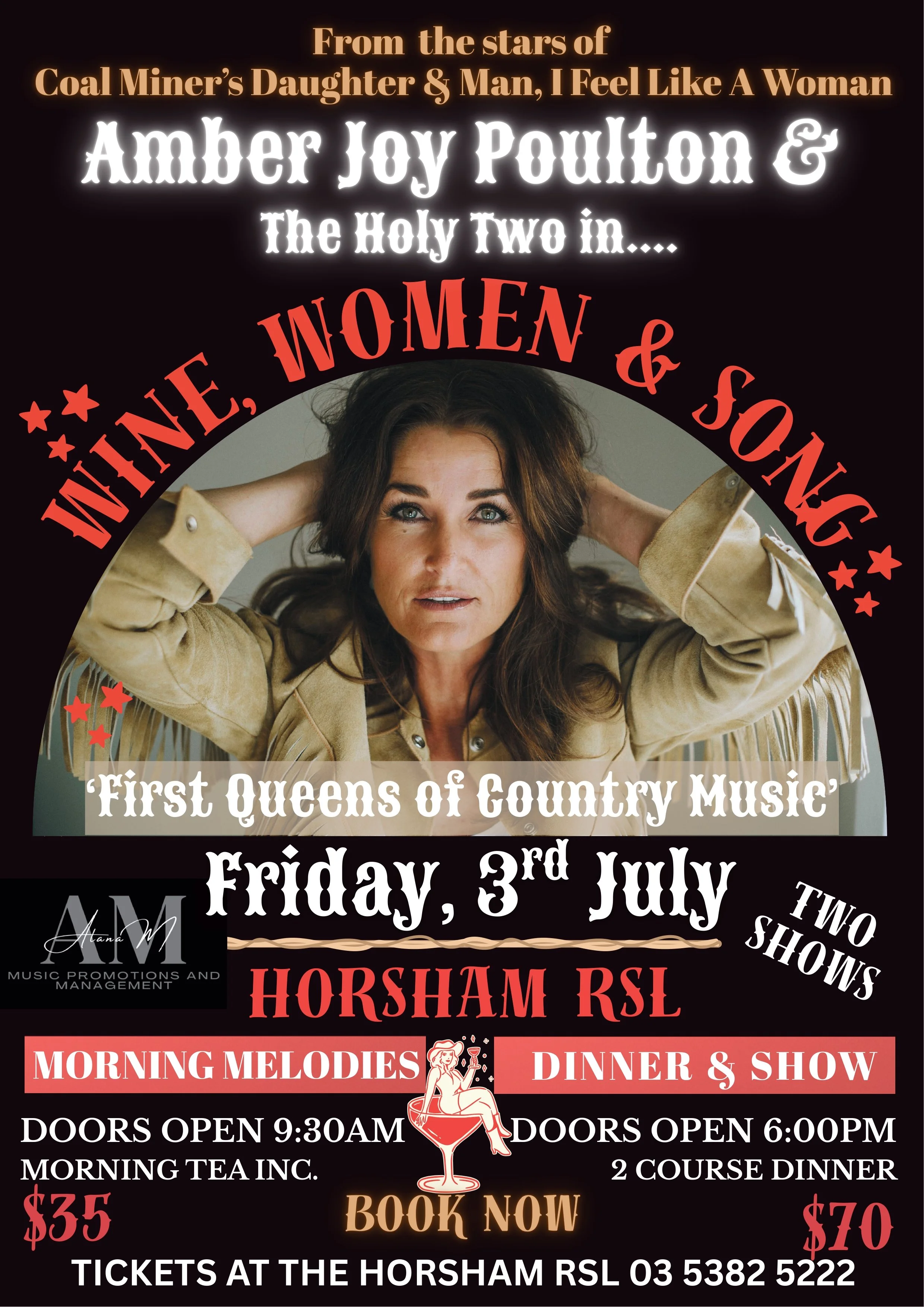 Amber Joy Poulton - 2 Shows!