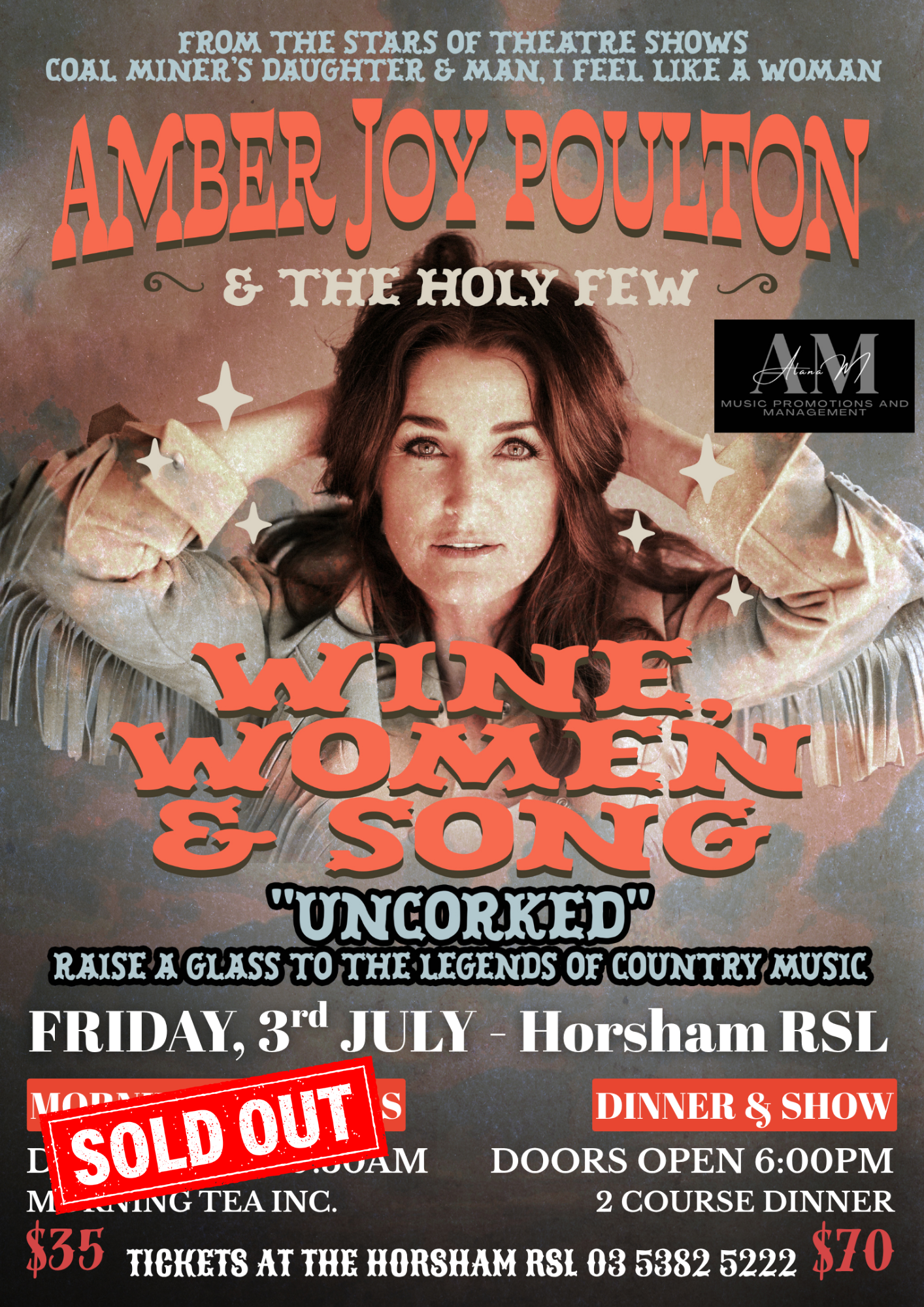 Amber Joy Poulton - 2 Shows!