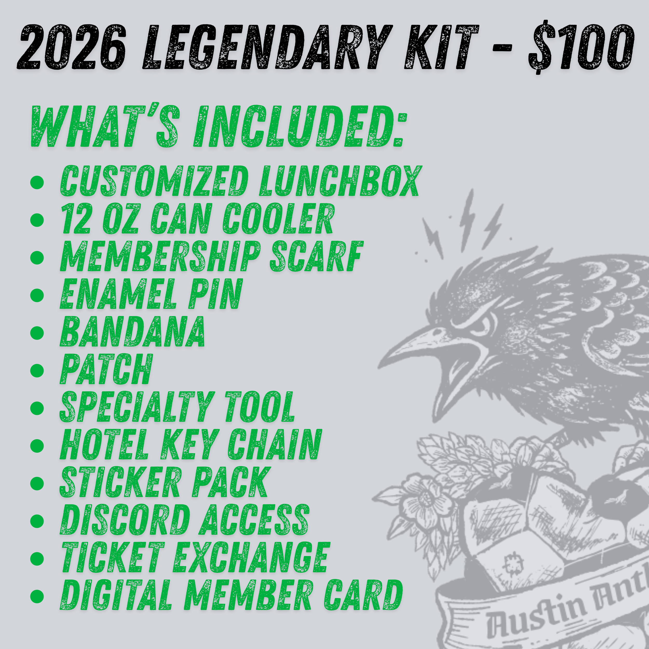 2026 Legendary Membership