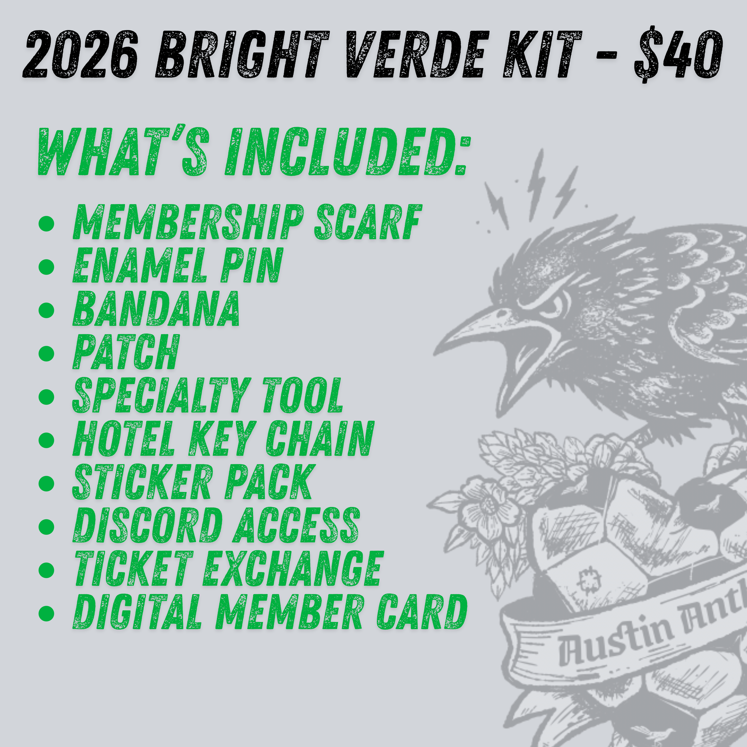 2026 Bright Verde Membership