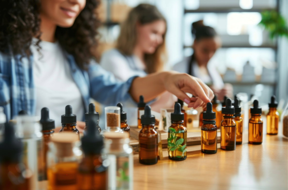Alchemy of Aroma: Exploring Essential Oil Chemistry Through the Senses