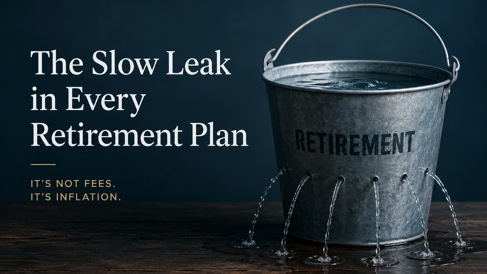 The Slow Leak in Every Retirement Plan