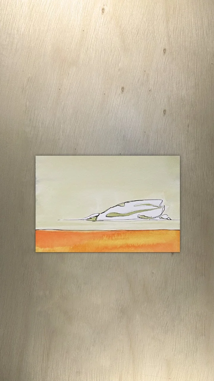 Landscape Original Watercolor