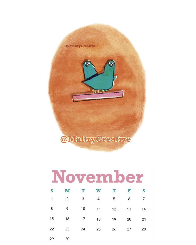 2026-MaltryCreative-FineArtPrint-Calendar-Watercolor-Abstract-Bird-Calendar_SOCIAL2.png