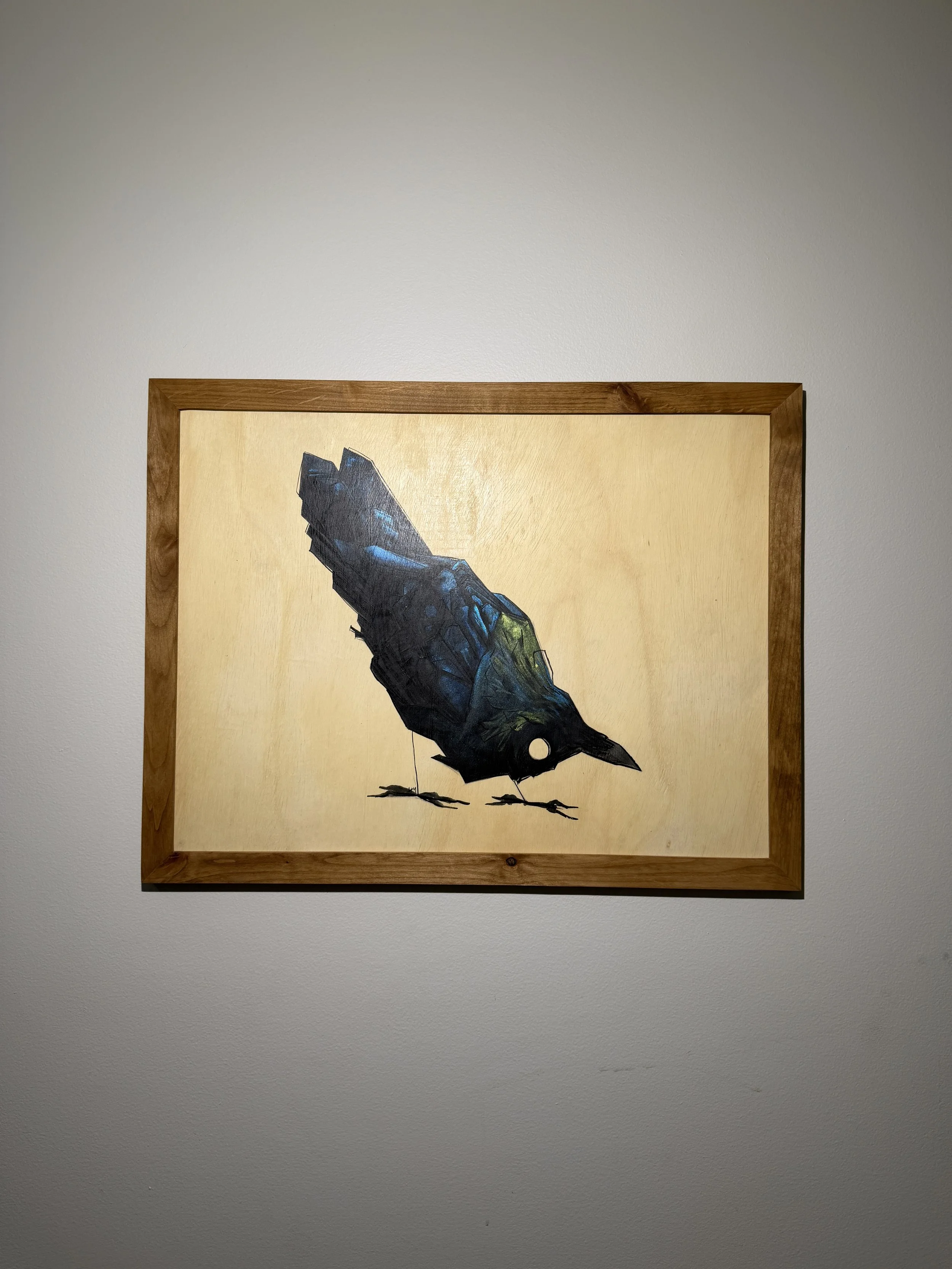 Bowing Technicolor Raven