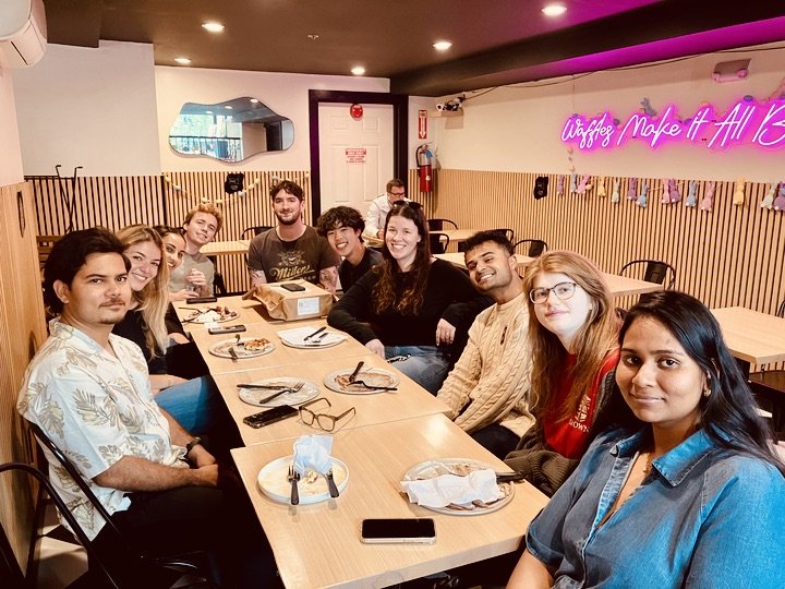 Lab reunion! (Purbasha took the pic!) [May '26]
