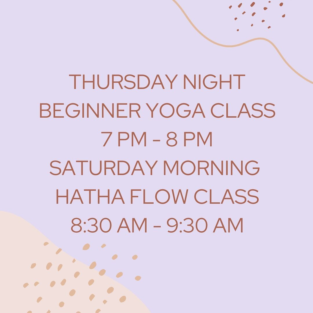 😊 Booking will open up soon! 

Stay tuned and book your spot as soon as booking opens!

These Series will be $60 each. 

Our Beginner Yoga is for anyone interested in trying yoga or getting back into practice. We welcome all people, religions and ba