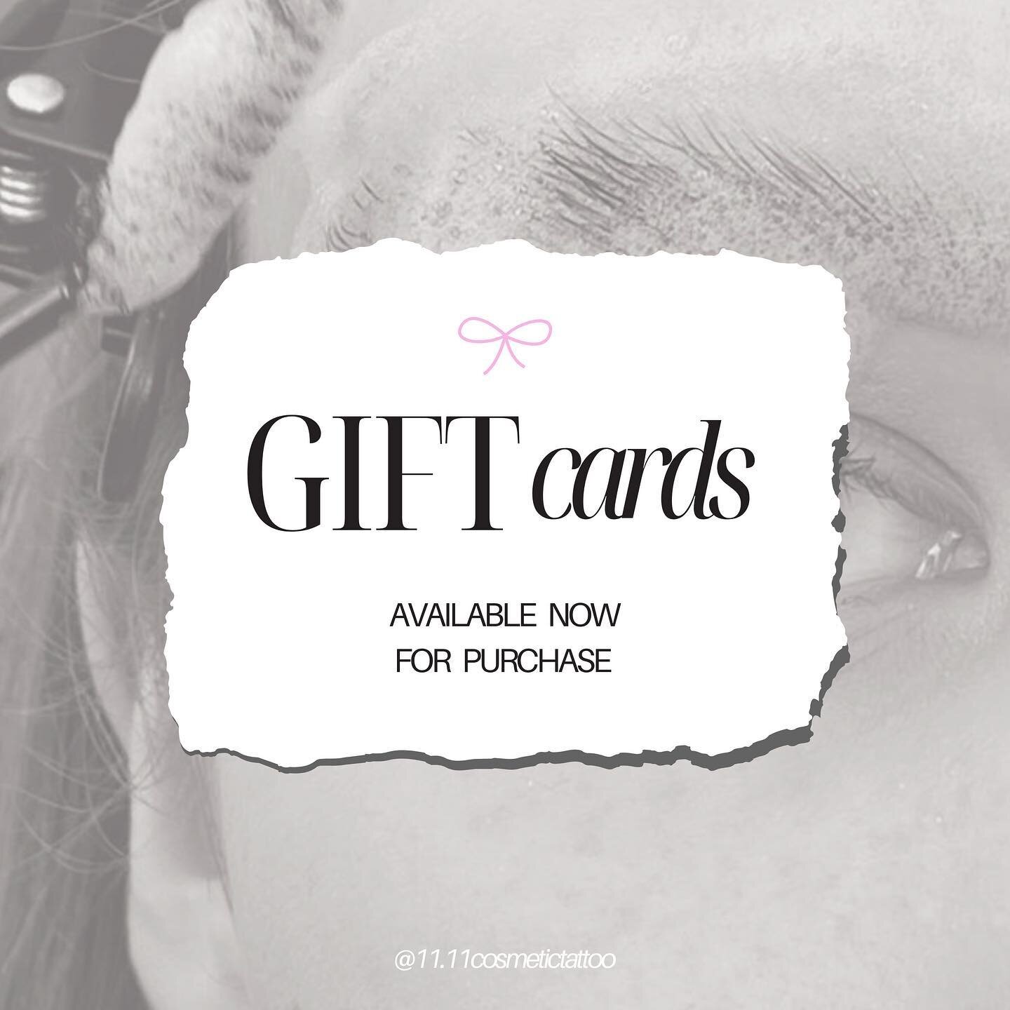 I am now offering e-gift cards✨

This is the perfect gift this holiday season for the family member or friend that has been eyeing one of my services! 

Go to the link in my bio to purchase an e-gift card! You&rsquo;re able to use these gift cards at