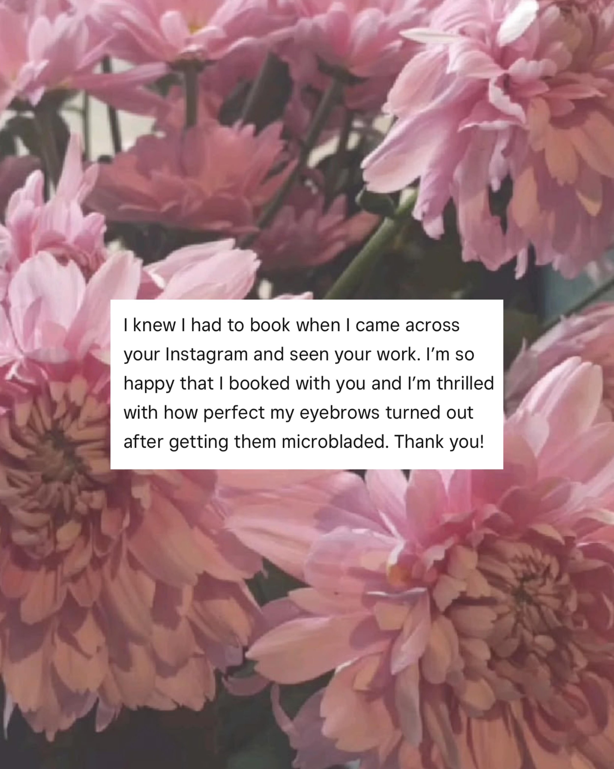 Some recent client love 🤍🌷

Thank you to everyone who has trusted me with your beautiful faces. I truly love what I do, and getting to collaborate with so many amazing women is a dream!

.
.
.
.
.
#permanetmakeupartist #clientlove❤️ #reviews #brows