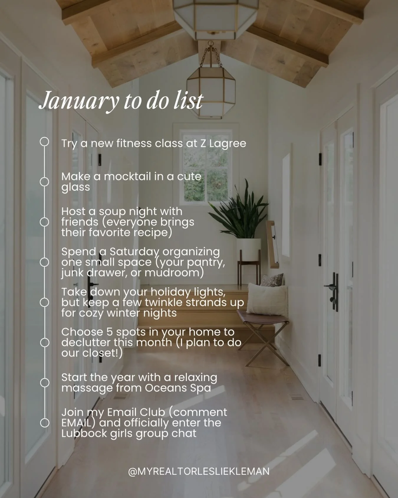January is for slow starts, cozy nights, and doing a little reset, not a total overhaul ✨

Saving this list and giving myself permission to enjoy the season instead of rushing through it.

Which one are you checking off first? 👀

PS: Comment EMAIL i