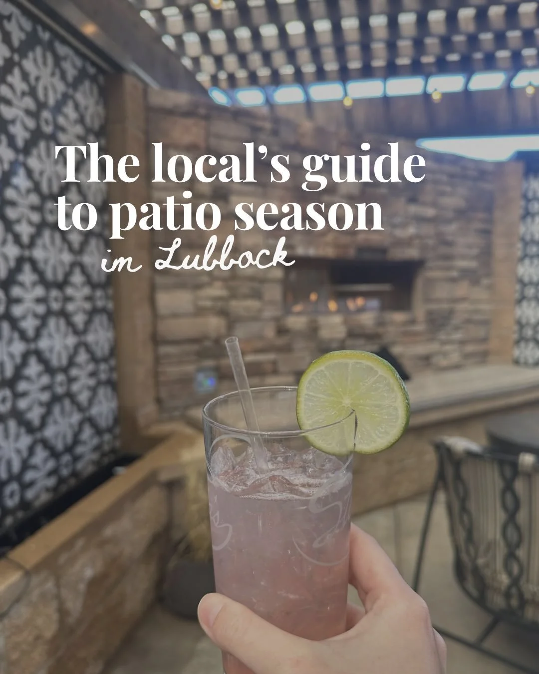 The local&rsquo;s guide to patio season in Lubbock🍻

A nice patio day without wind is cause for drinks on the patio! If you haven&rsquo;t found your go-to spot yet, this one is for you. 

Comment and tell me! What did I miss? Where is your favorite?