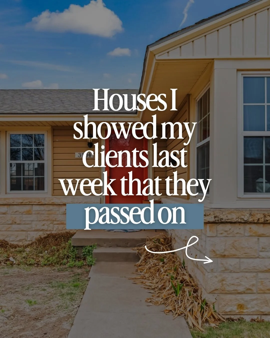 My clients passed&hellip; but you might not 👀

Every buyer is different, and what&rsquo;s a &ldquo;no&rdquo; for one person can be a total yes for someone else.

If any of these catch your eye, let&rsquo;s talk through them!

Comment LIST and I&rsqu