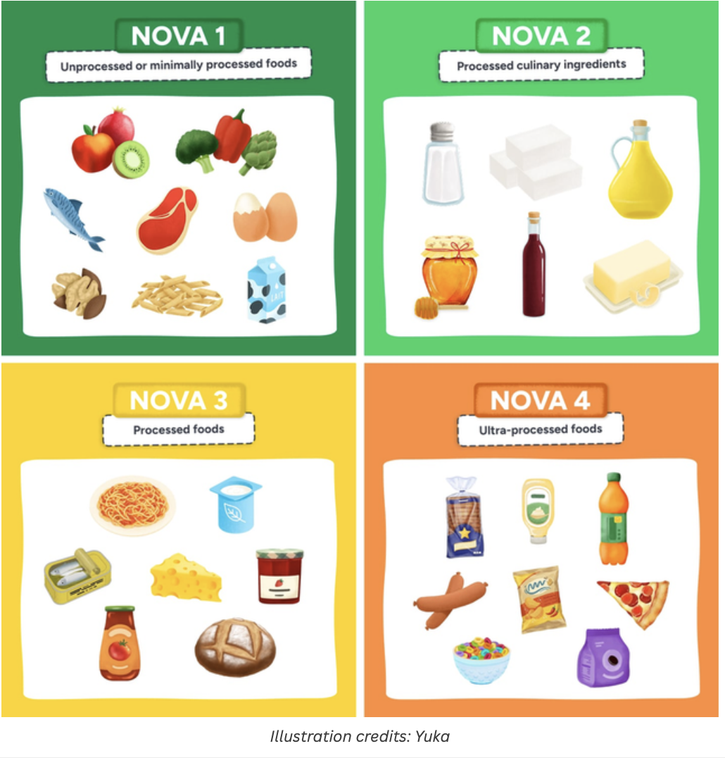NOVA food classification