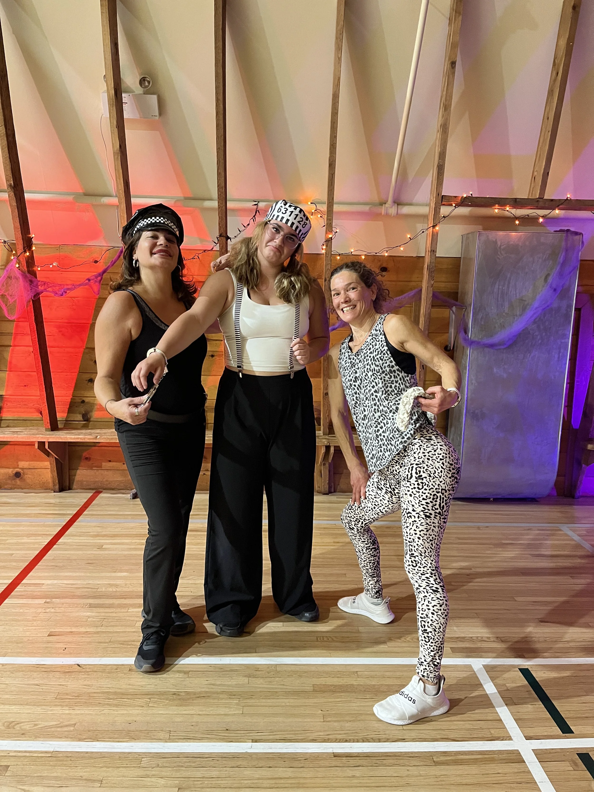Halloween Zumba dance fitness party at the Shawnessy Barn